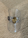 Citrine Pattern Ring