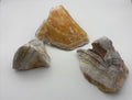 Large Rough Honey Banded Calcite