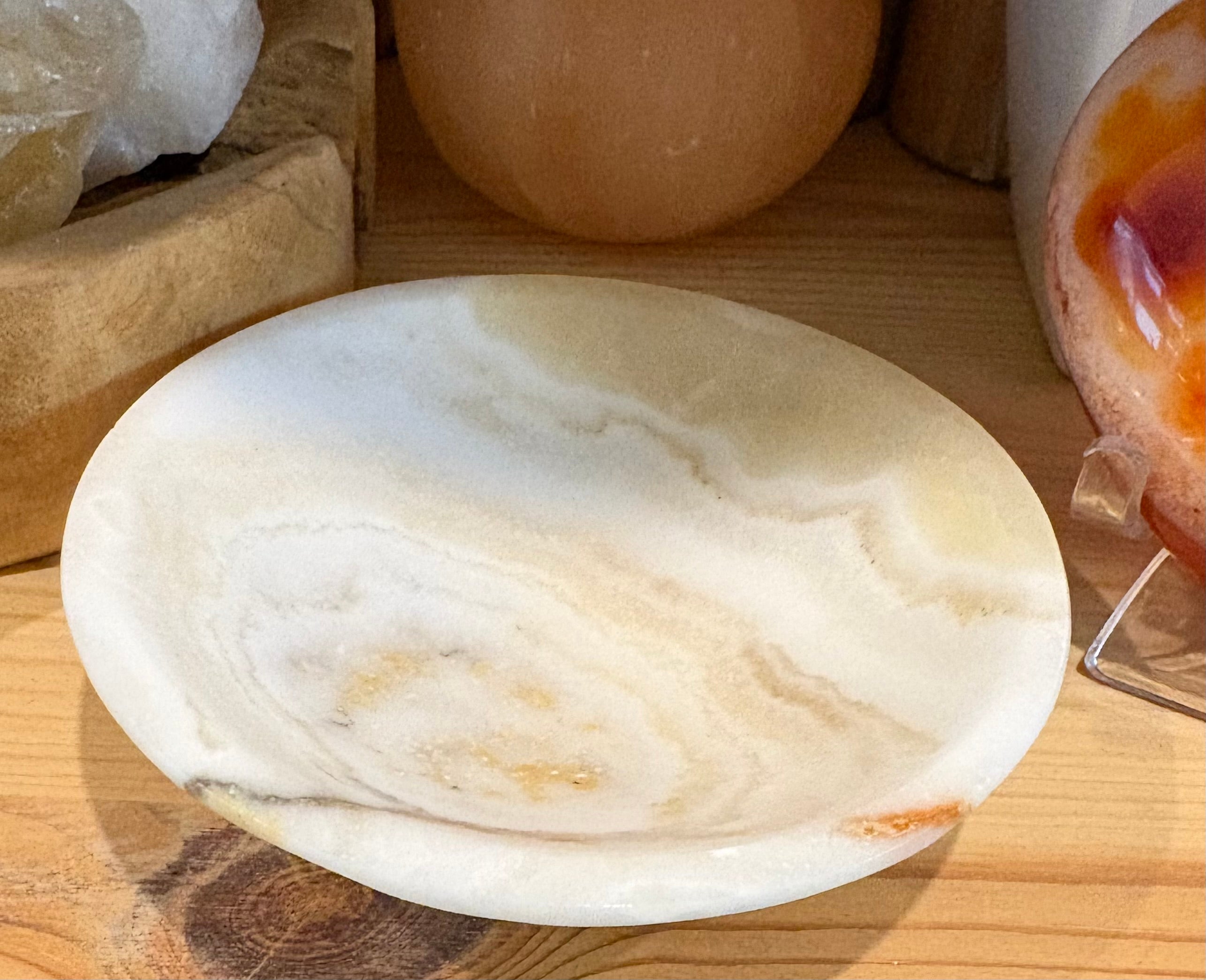 Small Aragonite Bowl