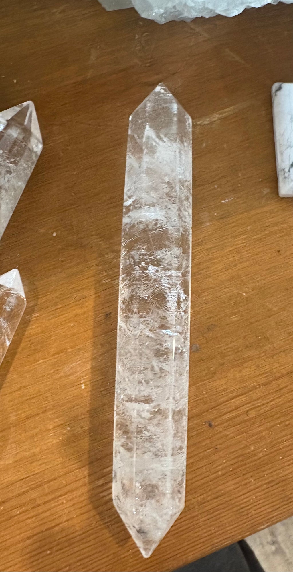 Clear Quartz Double Terminated Point