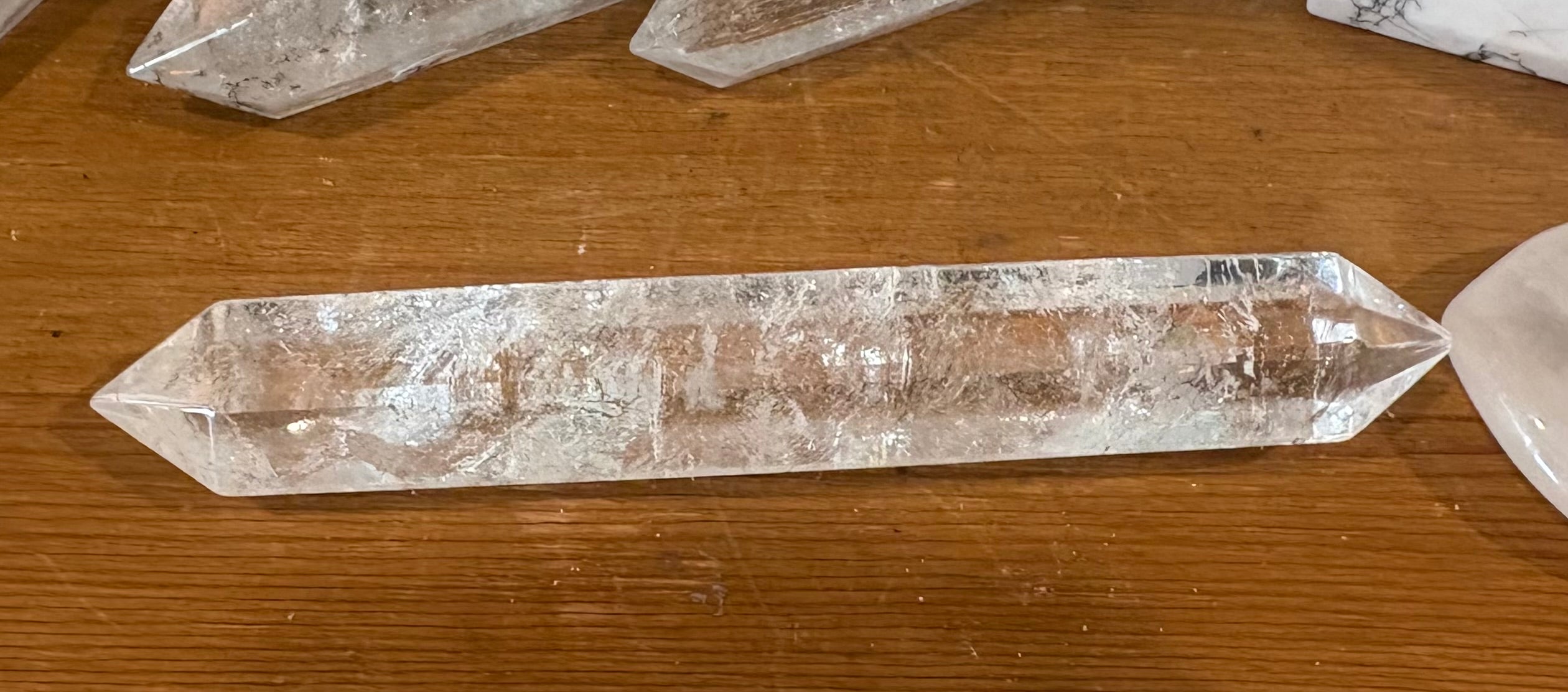Clear Quartz Double Terminated Point
