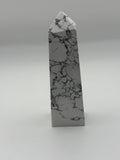 White Howlite Obselisk