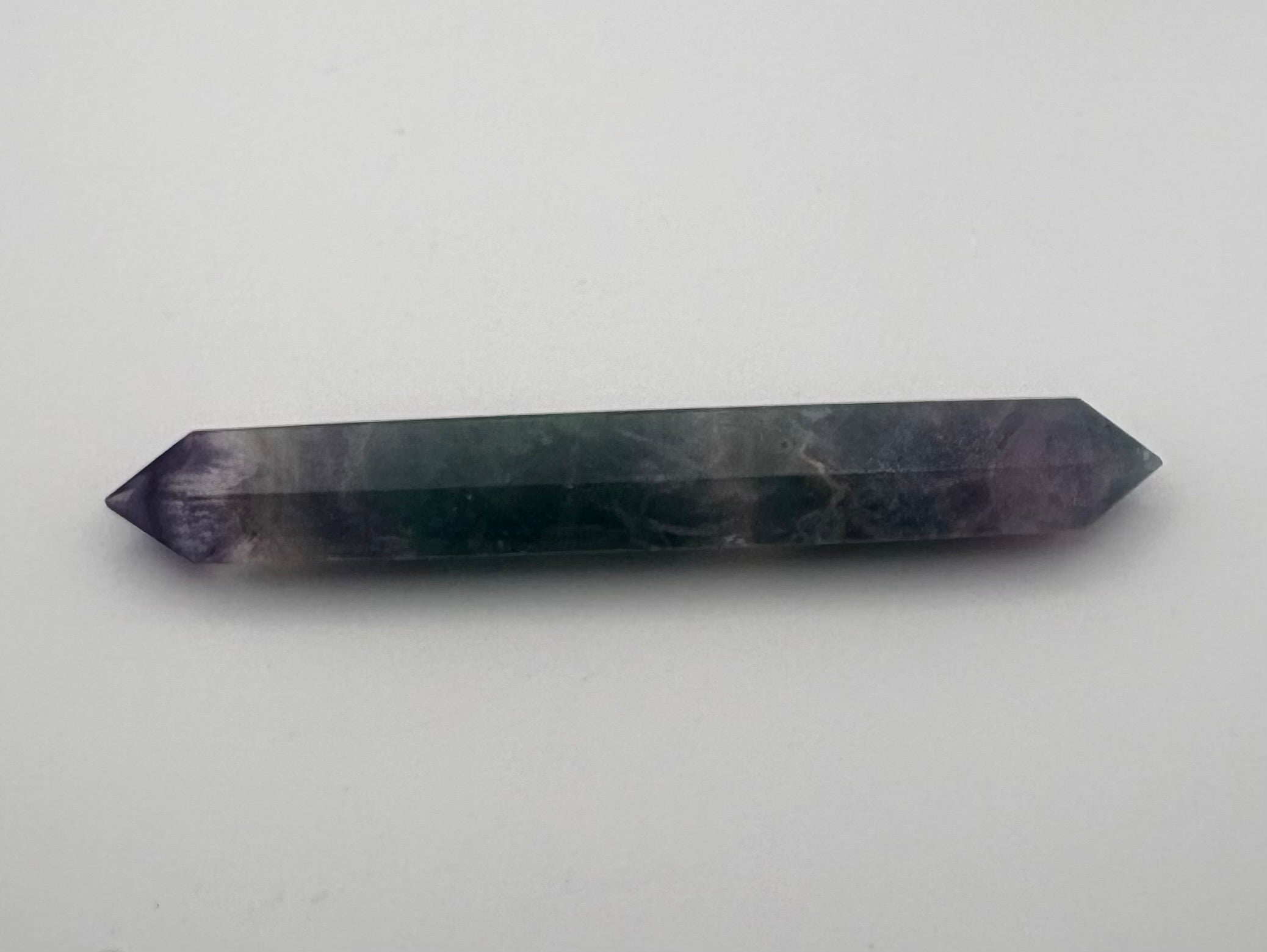 Double Terminated Fluorite Point 14cm