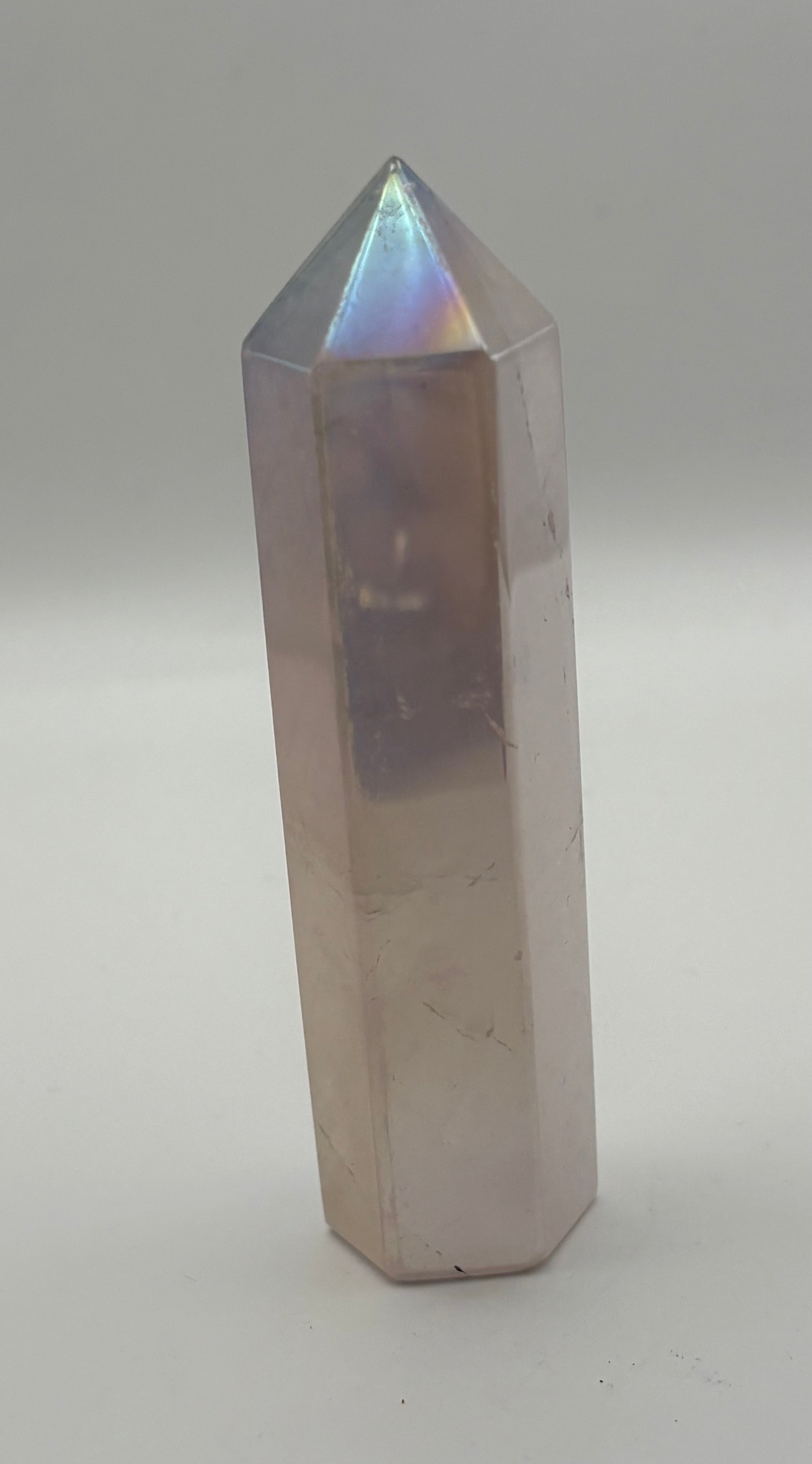 Angel Aura Rose Quartz Generator 9cm