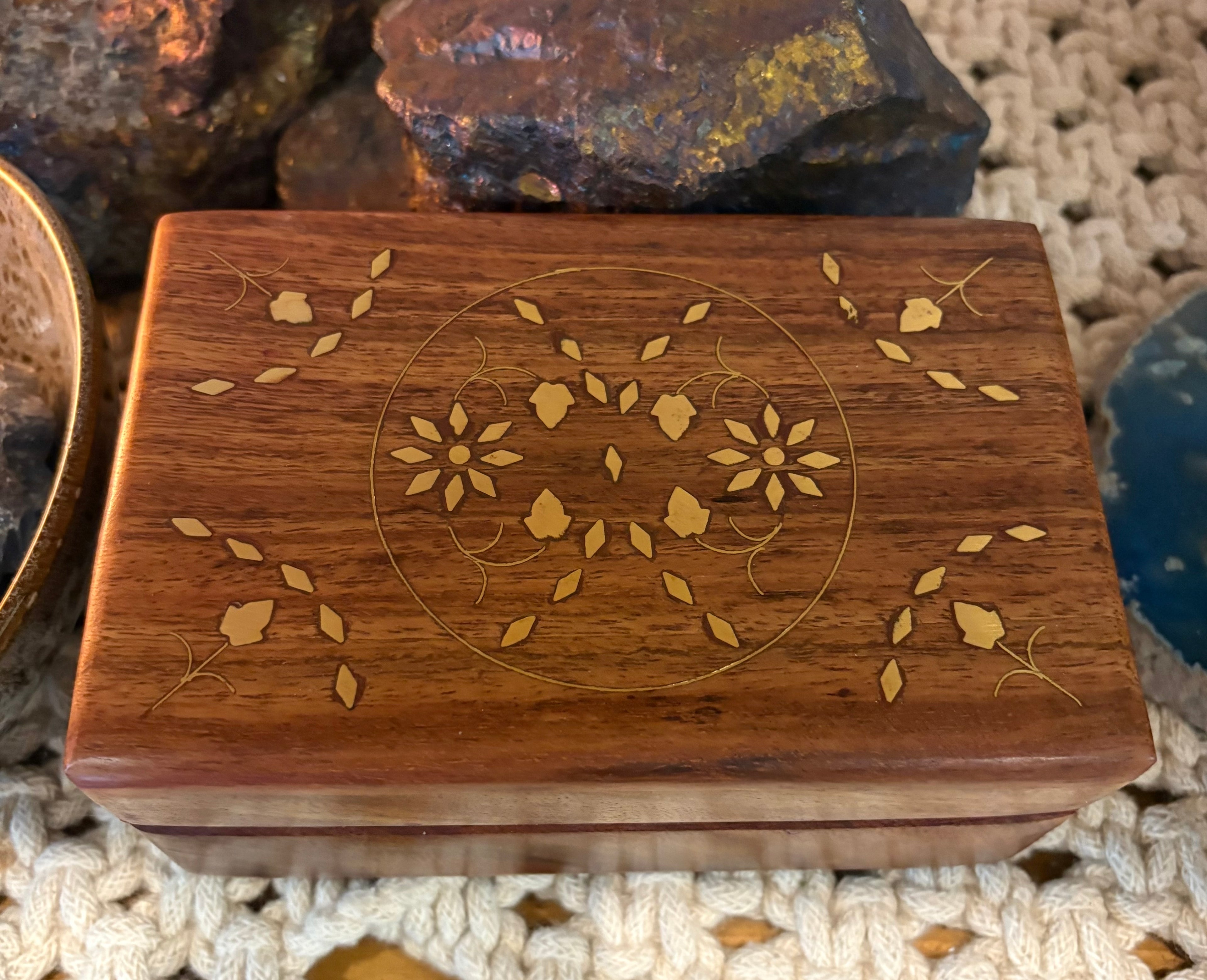 Wooden Box Daisy