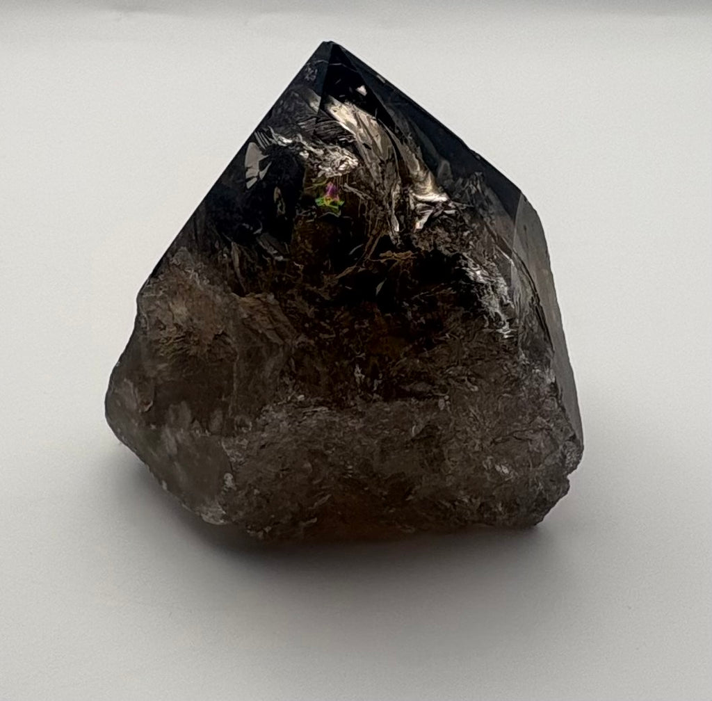 Smokey Quartz Sawn Base Point