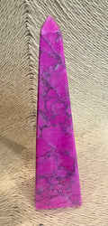 Pink Howlite Obelisk