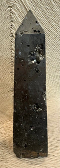 Pyrite Obelisk 10.5cm