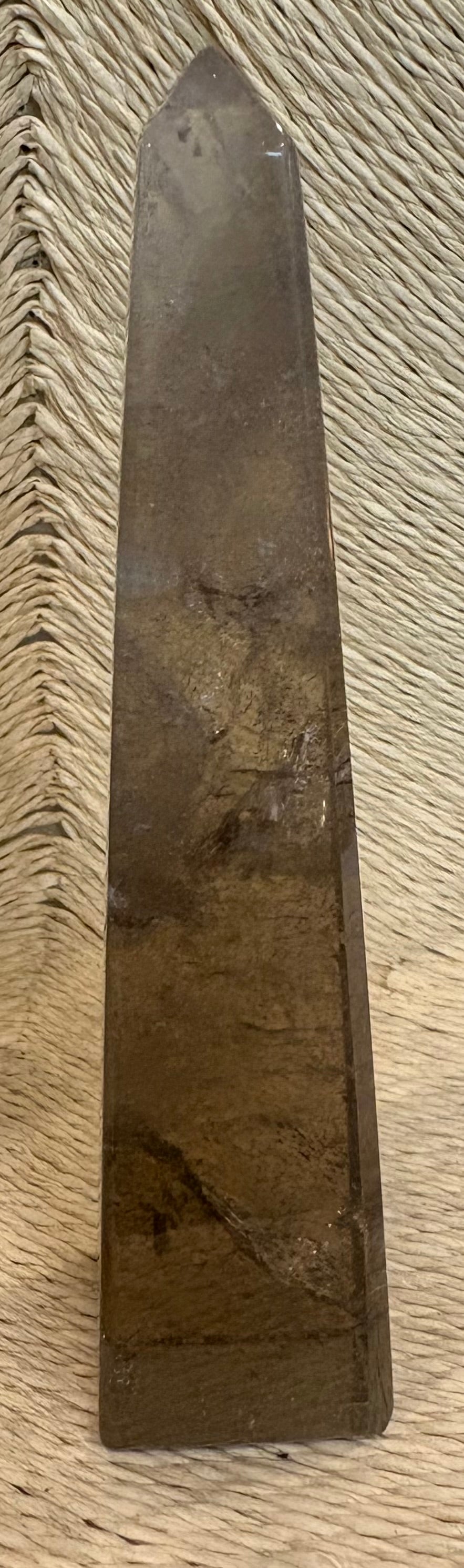 Smokey Quartz Obelisk 10cm