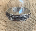 Silver Fidget Ring Size 12