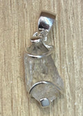 Clear Quartz Rough Pendant