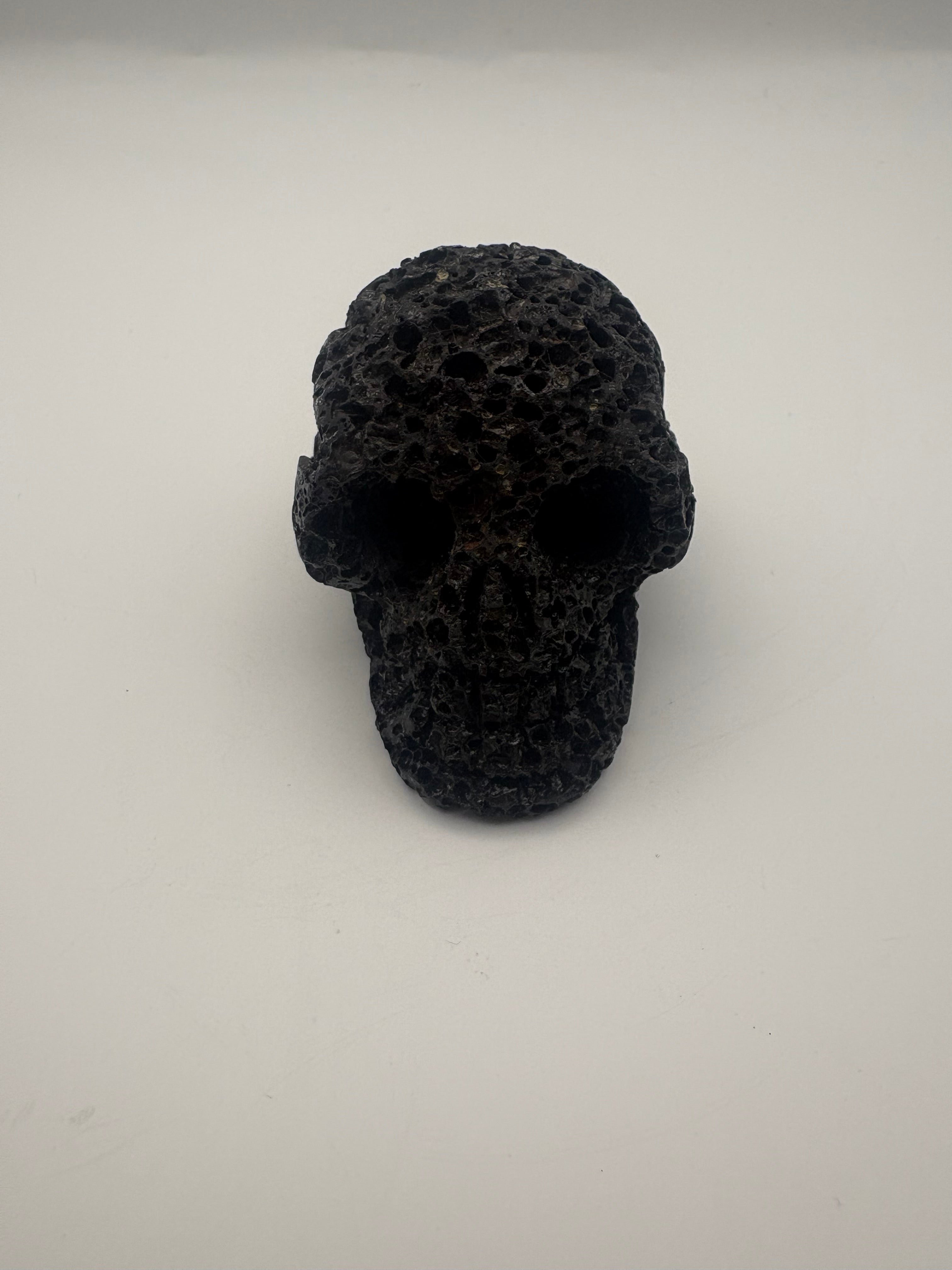 Lava Stone Skull