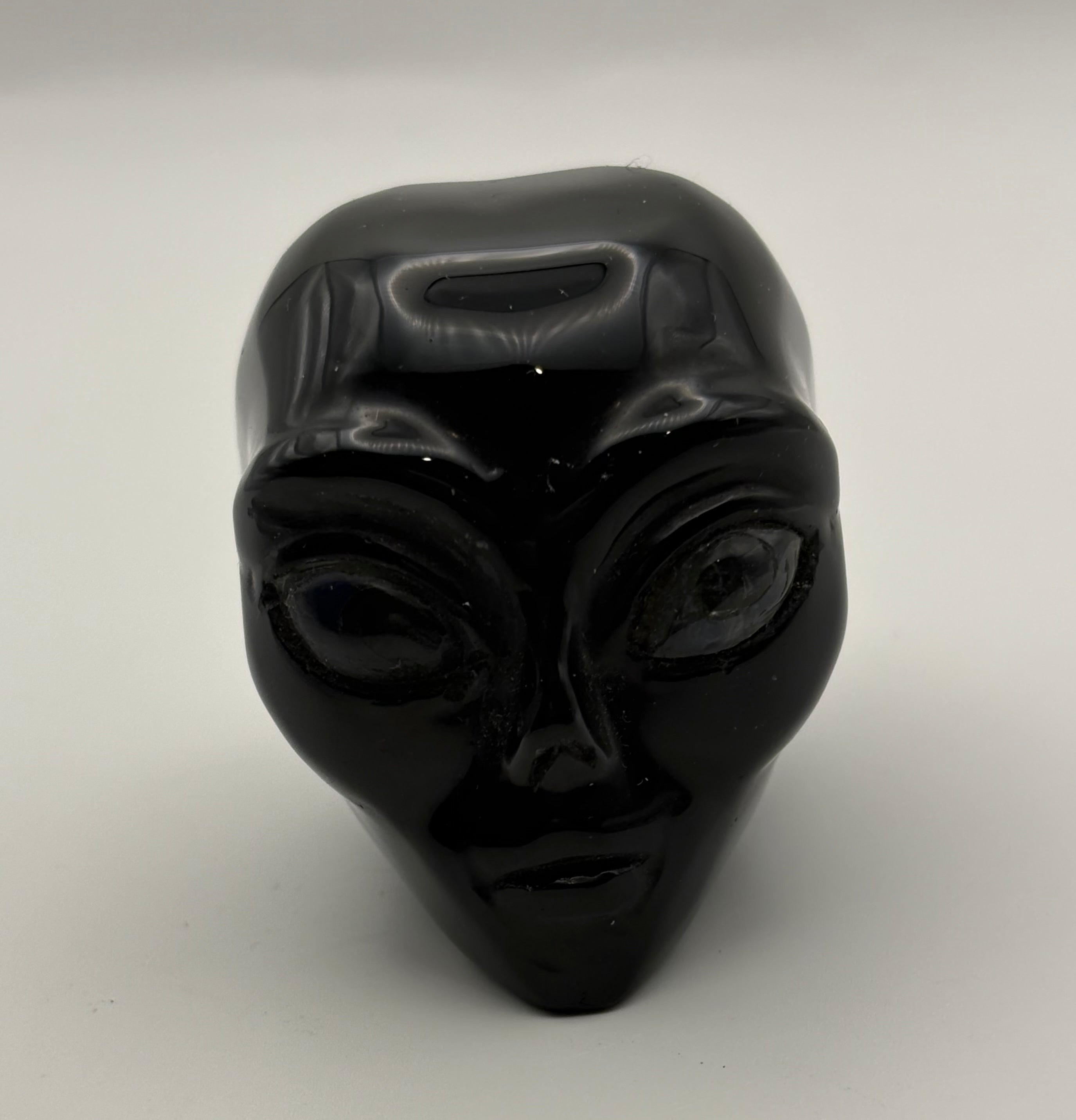 Alien Head Carving