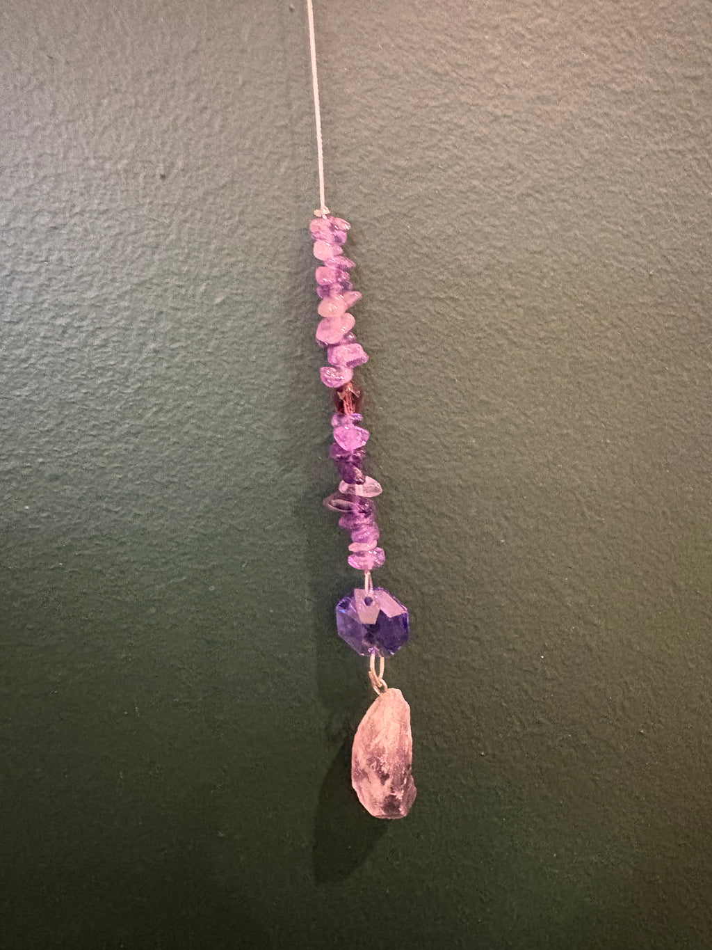Mini Rough Crystal Sun Catcher