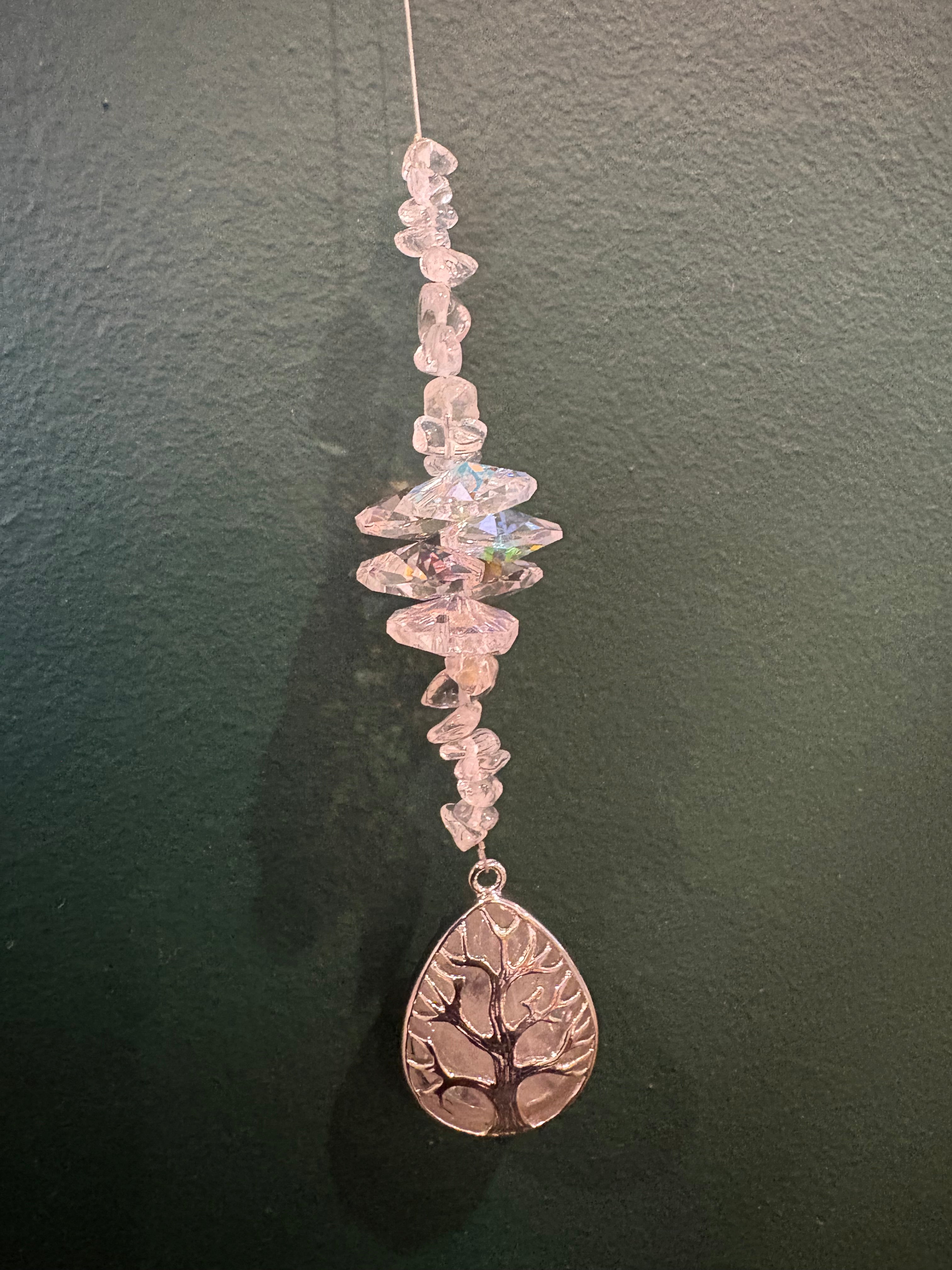 Silver Tree Sun Catcher