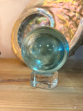 Aqua Obsidian Sphere