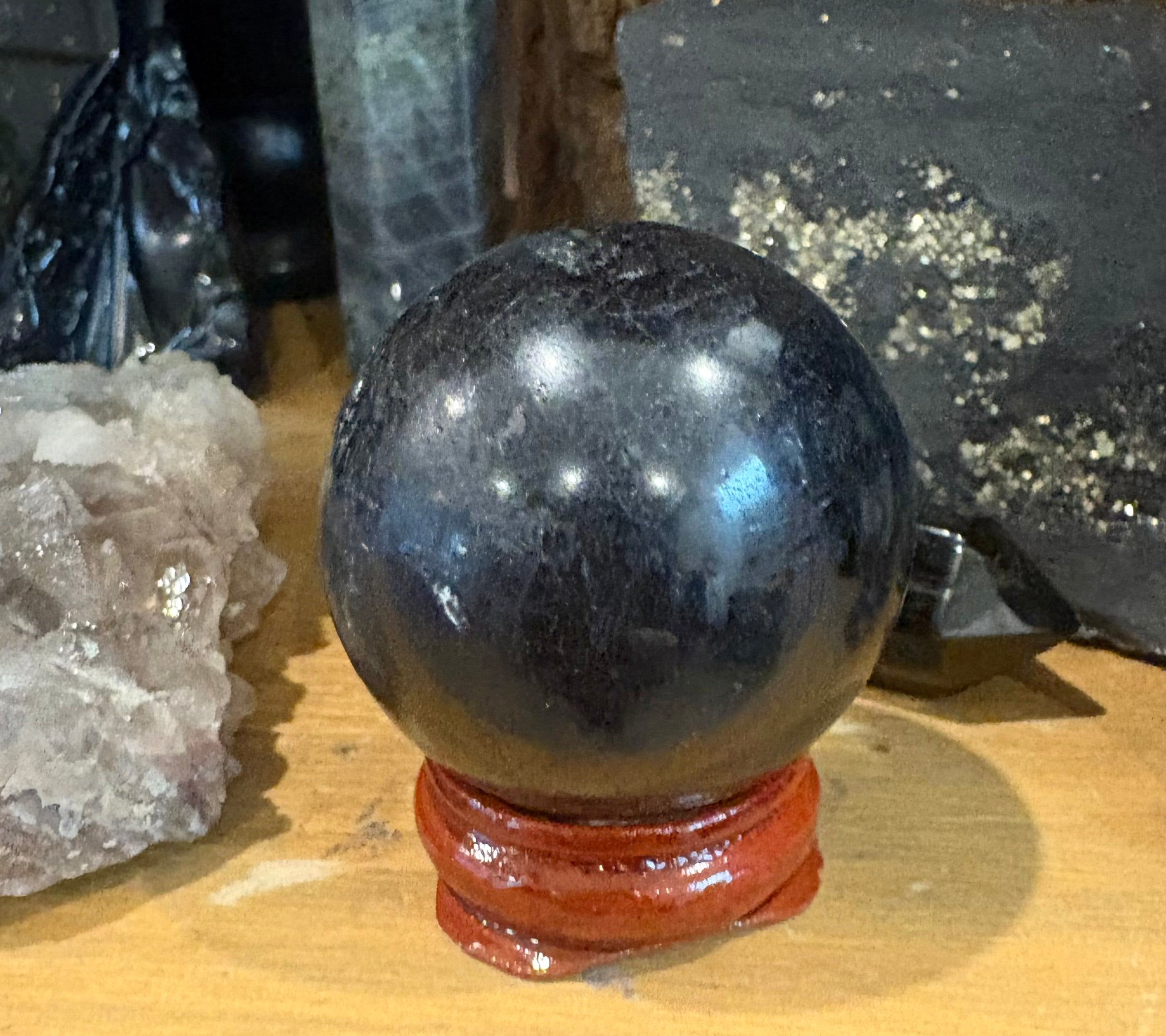 Black Tourmaline Sphere