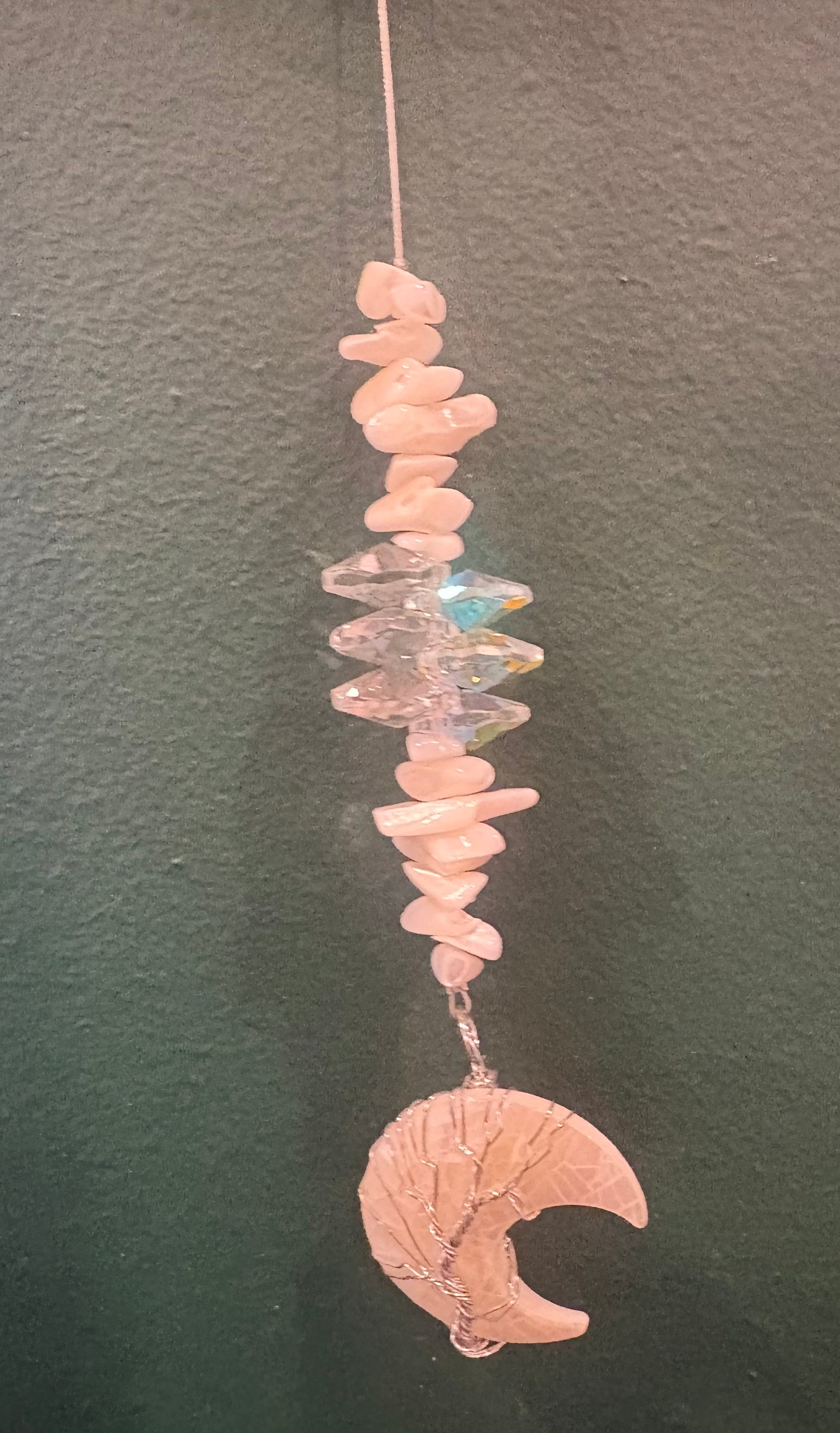 Crystal Moon Tree of Life Sun Catcher