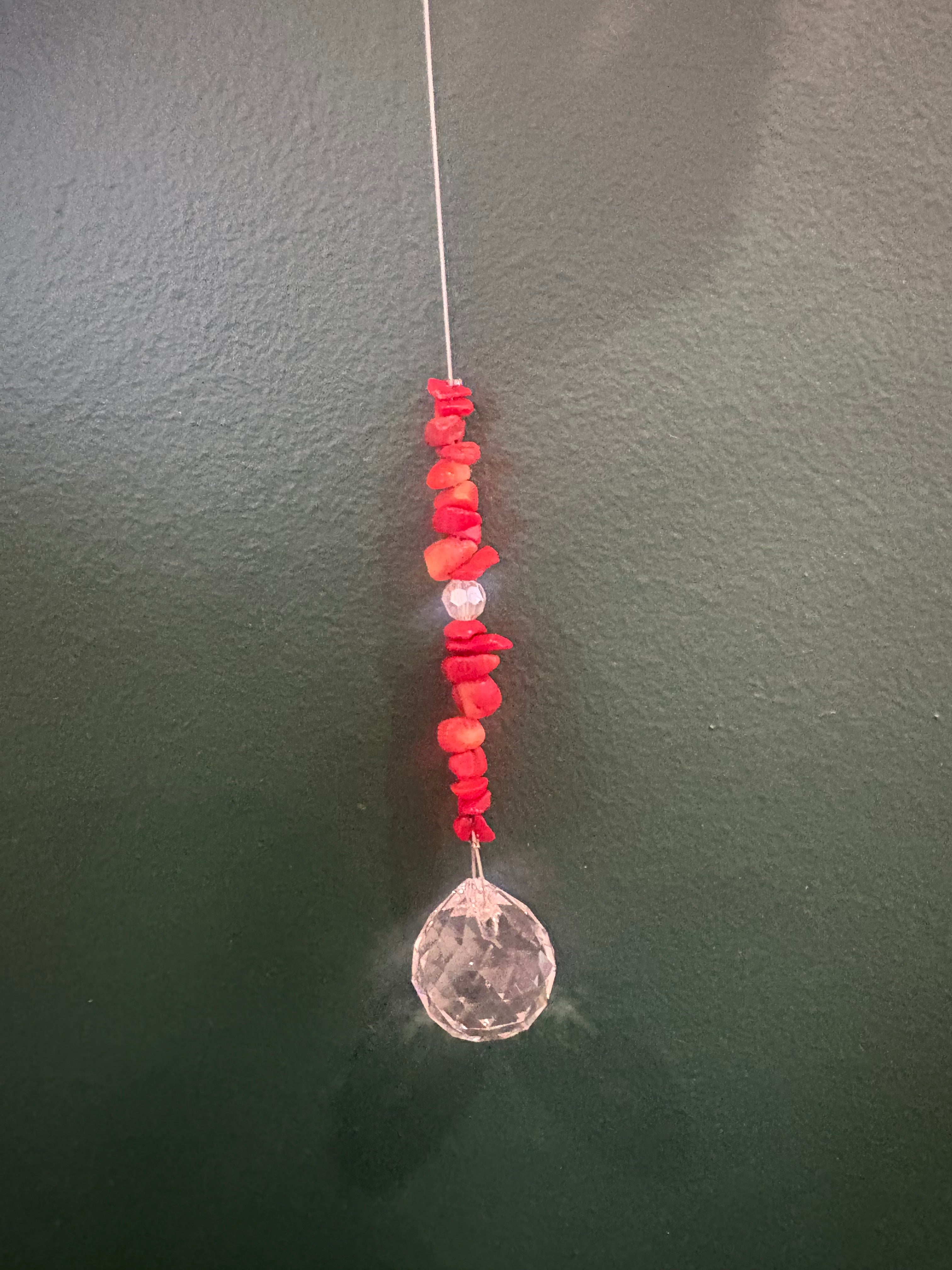 Round Crystal Bead Sun Catcher