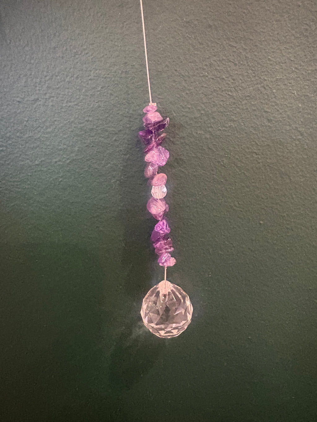 Round Crystal Bead Sun Catcher