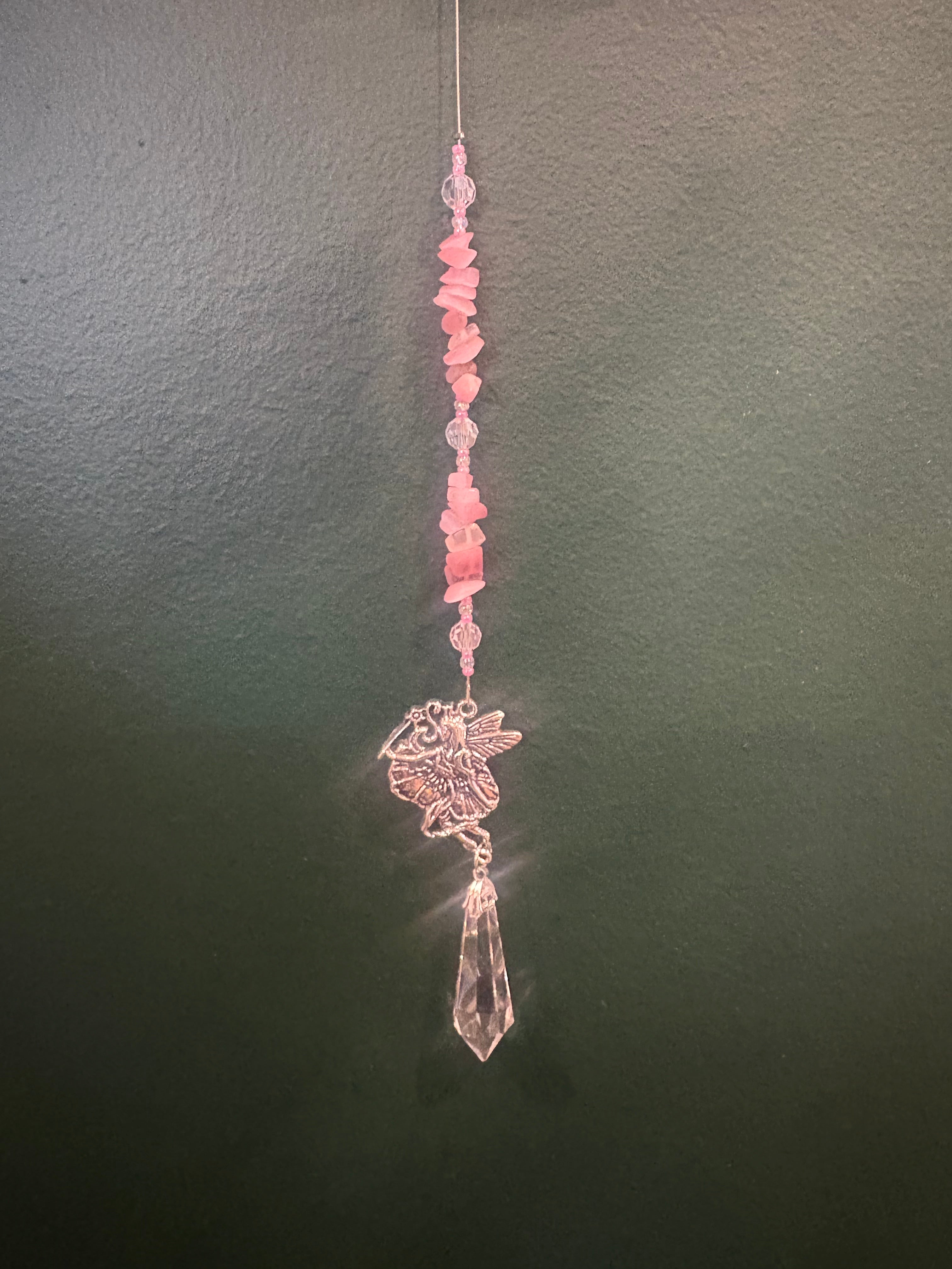 Silver Fairy Sun Catcher
