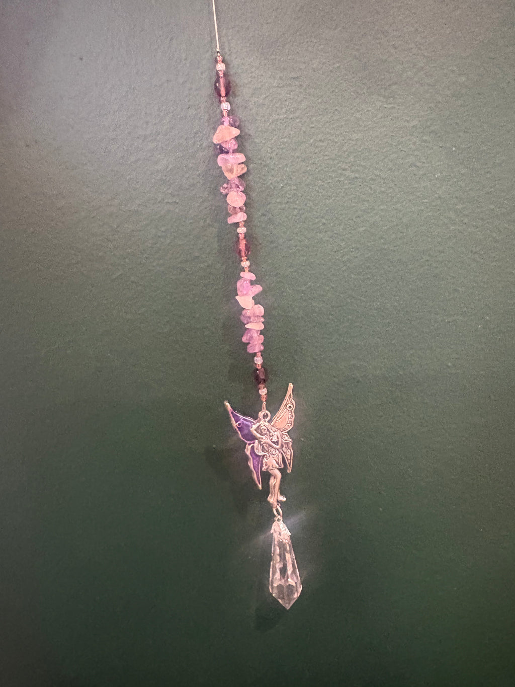 Silver Fairy Sun Catcher