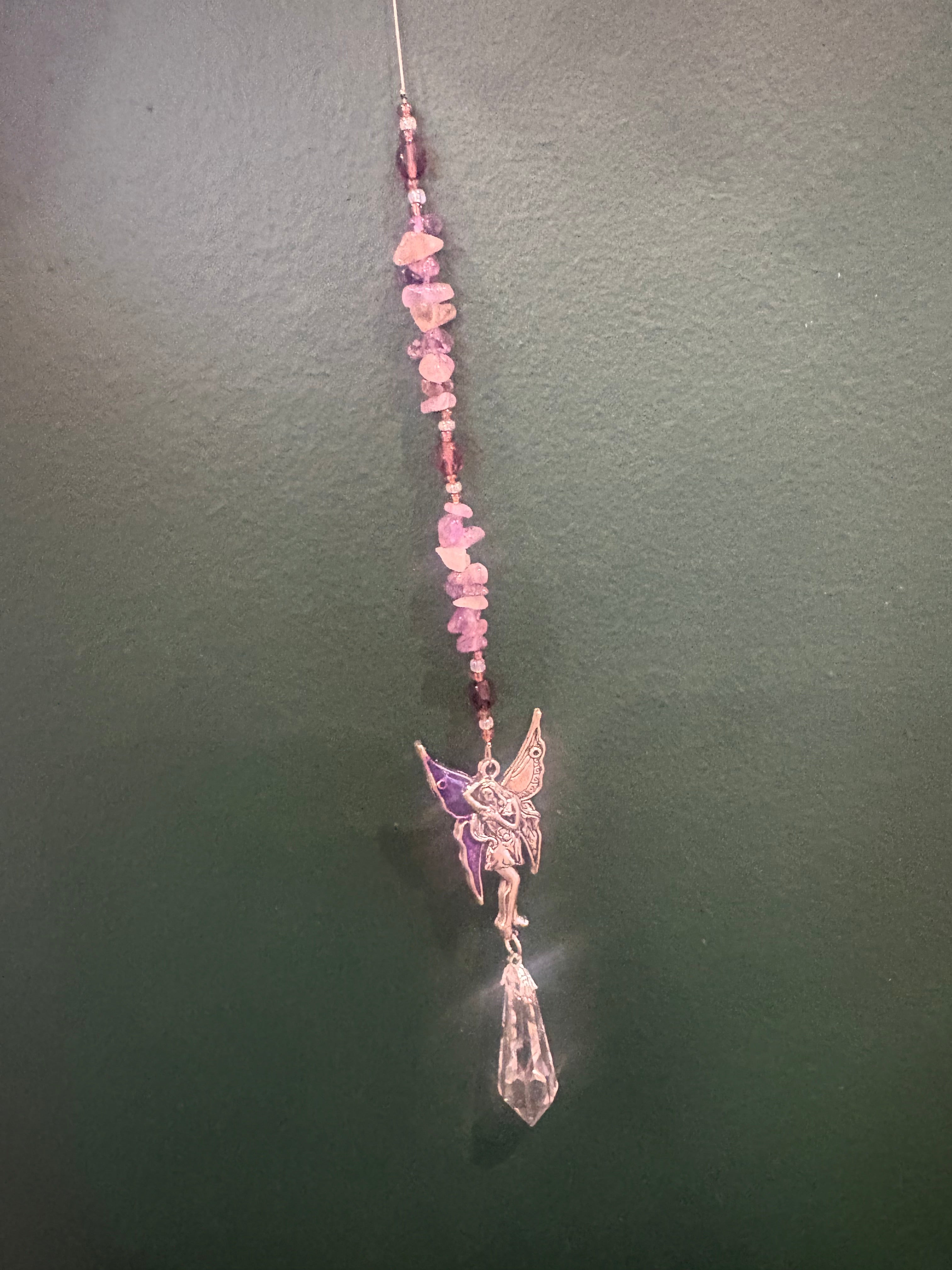 Silver Fairy Sun Catcher