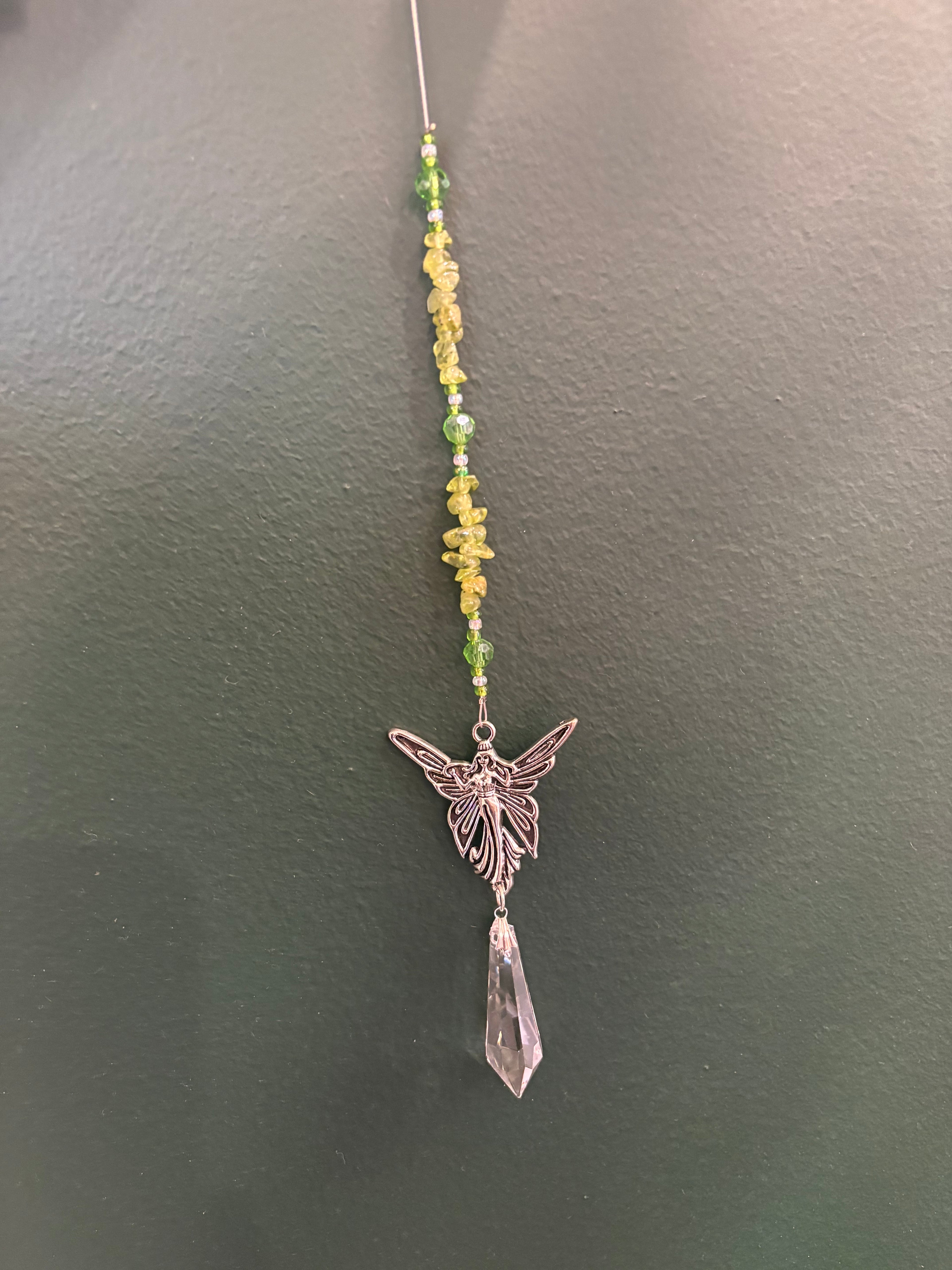 Silver Fairy Sun Catcher
