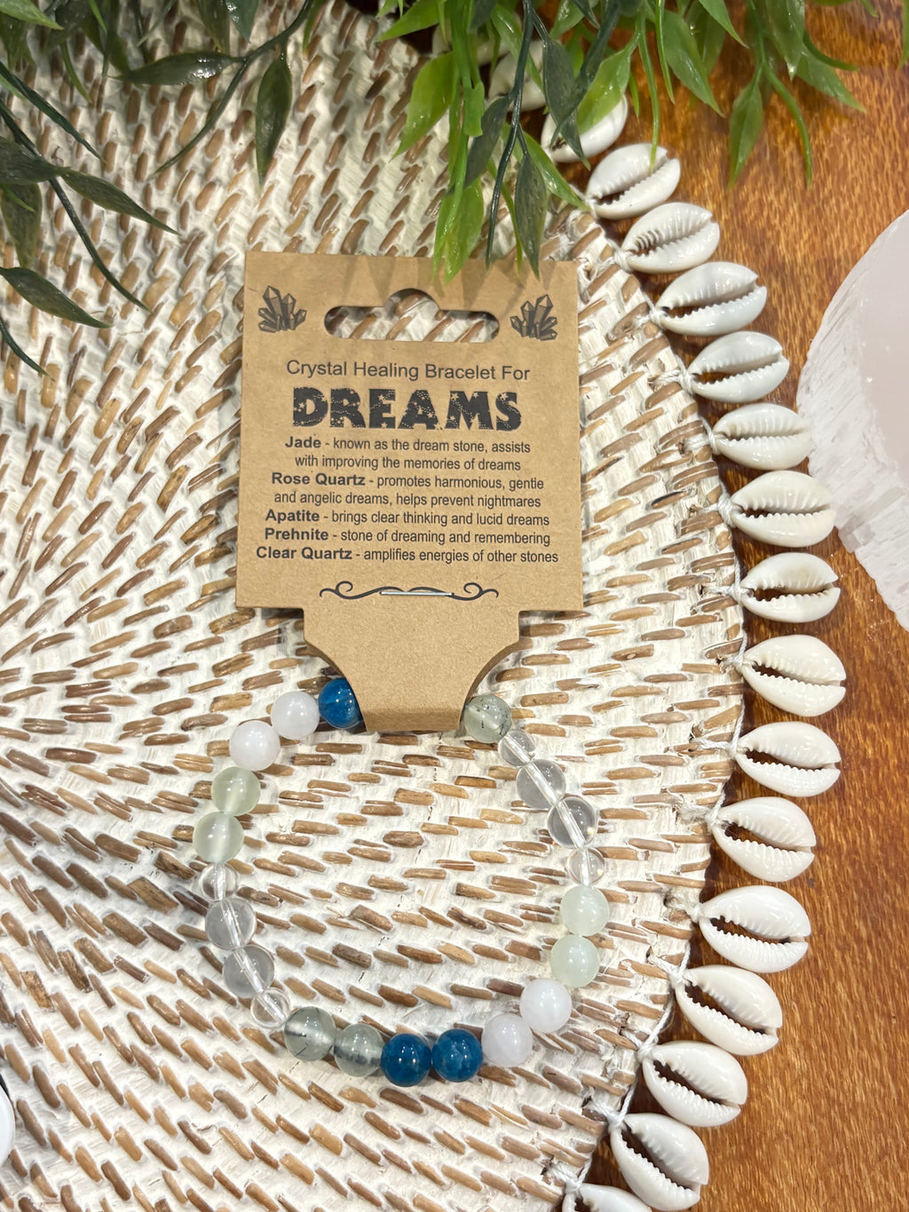 Dreams Crystal Bead Bracelet