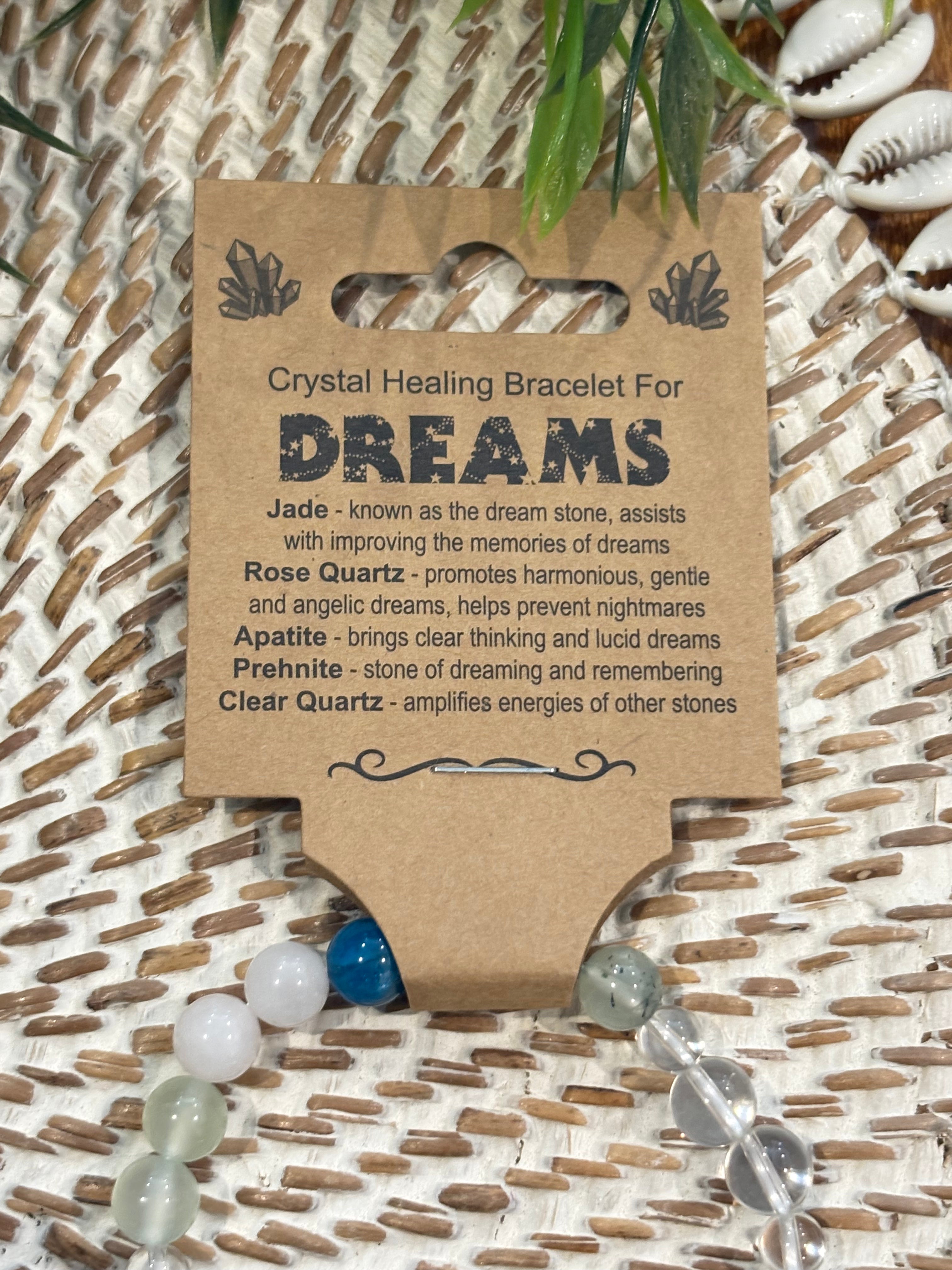 Dreams Crystal Bead Bracelet