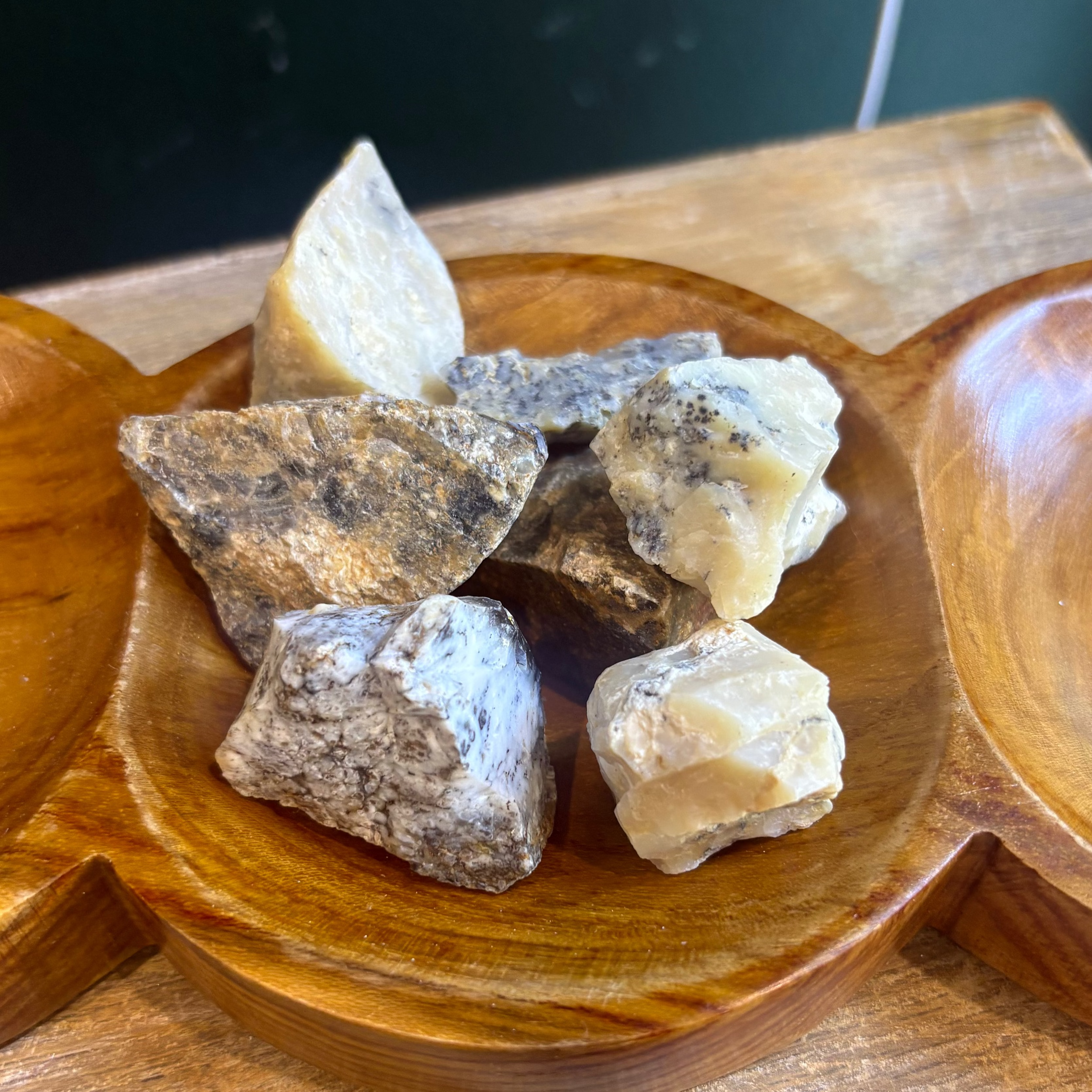 Small Raw Dendritic Agate
