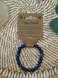 Lapis Lazuli Crystal Bead Bracelet Large