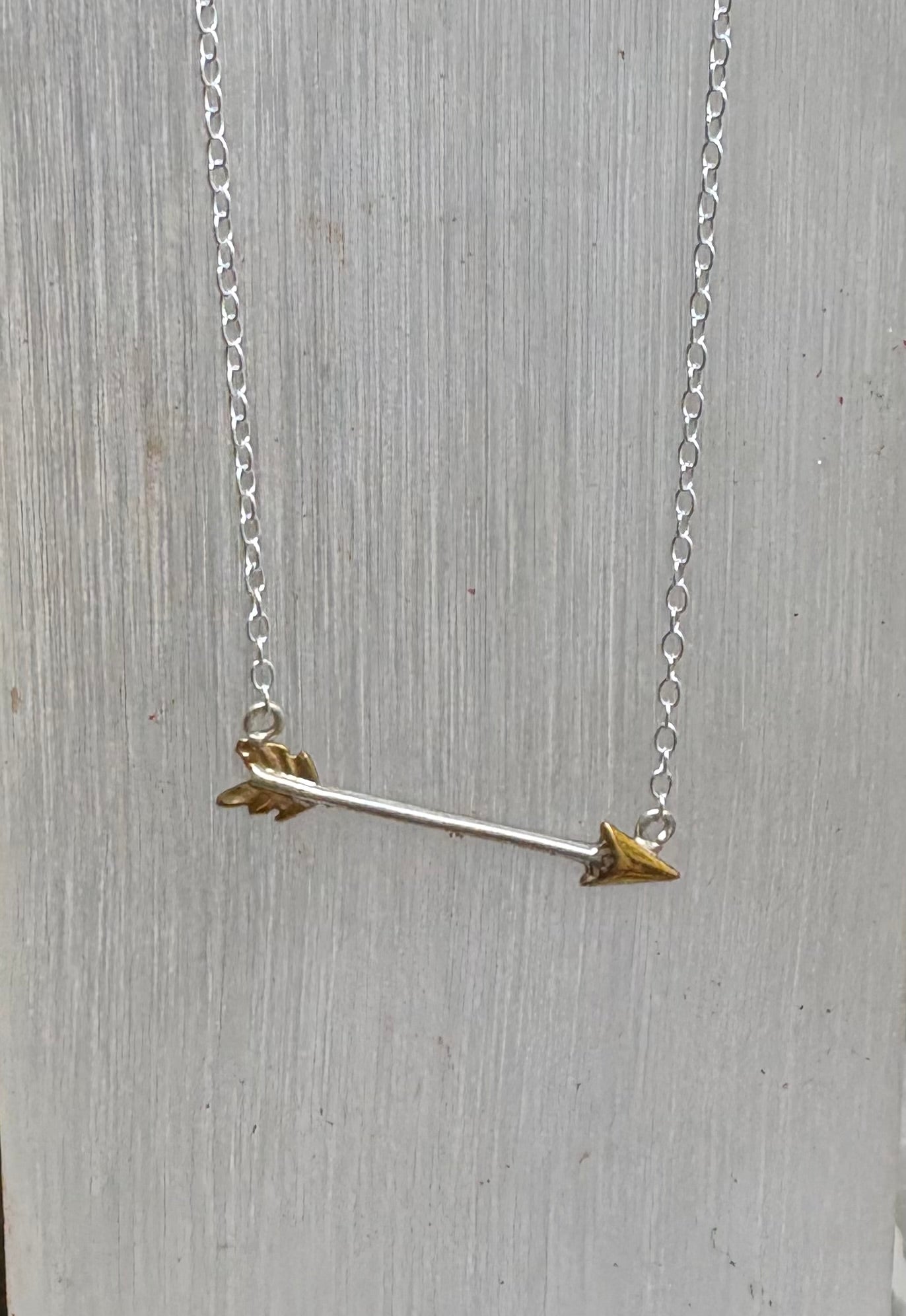 Single Arrow Necklace