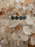 Marcasite Silver Hearts Ring