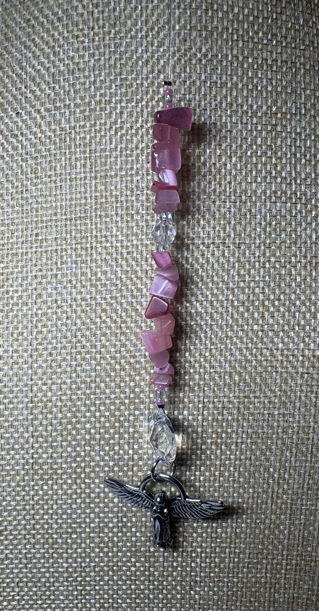 Small Silver Angel Sun Catcher