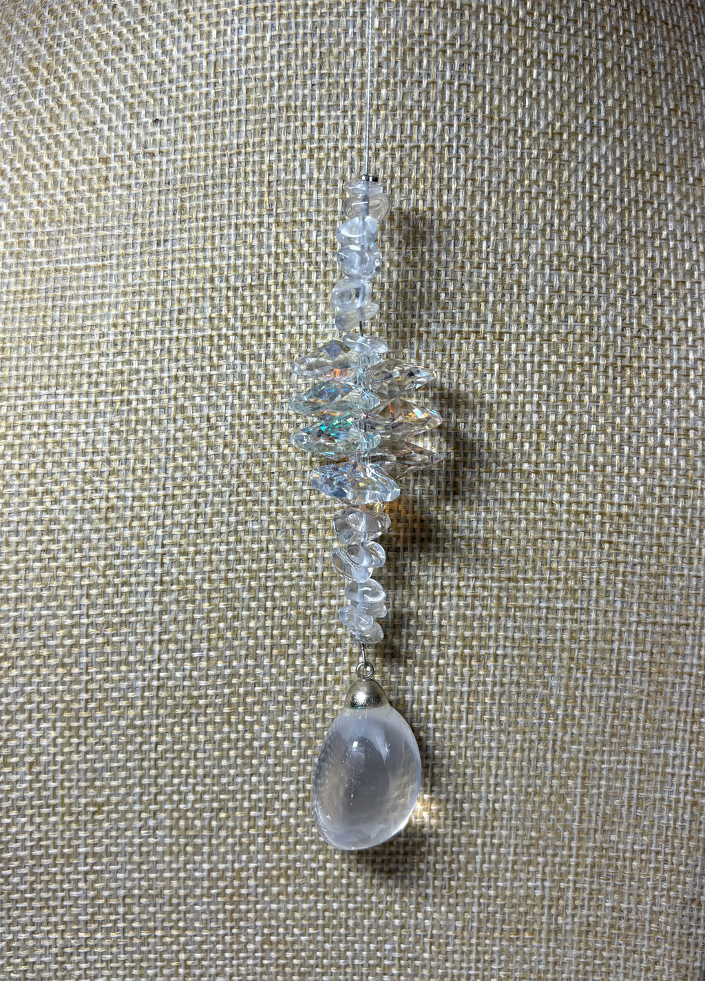 Tumbled Crystal Sun Catcher