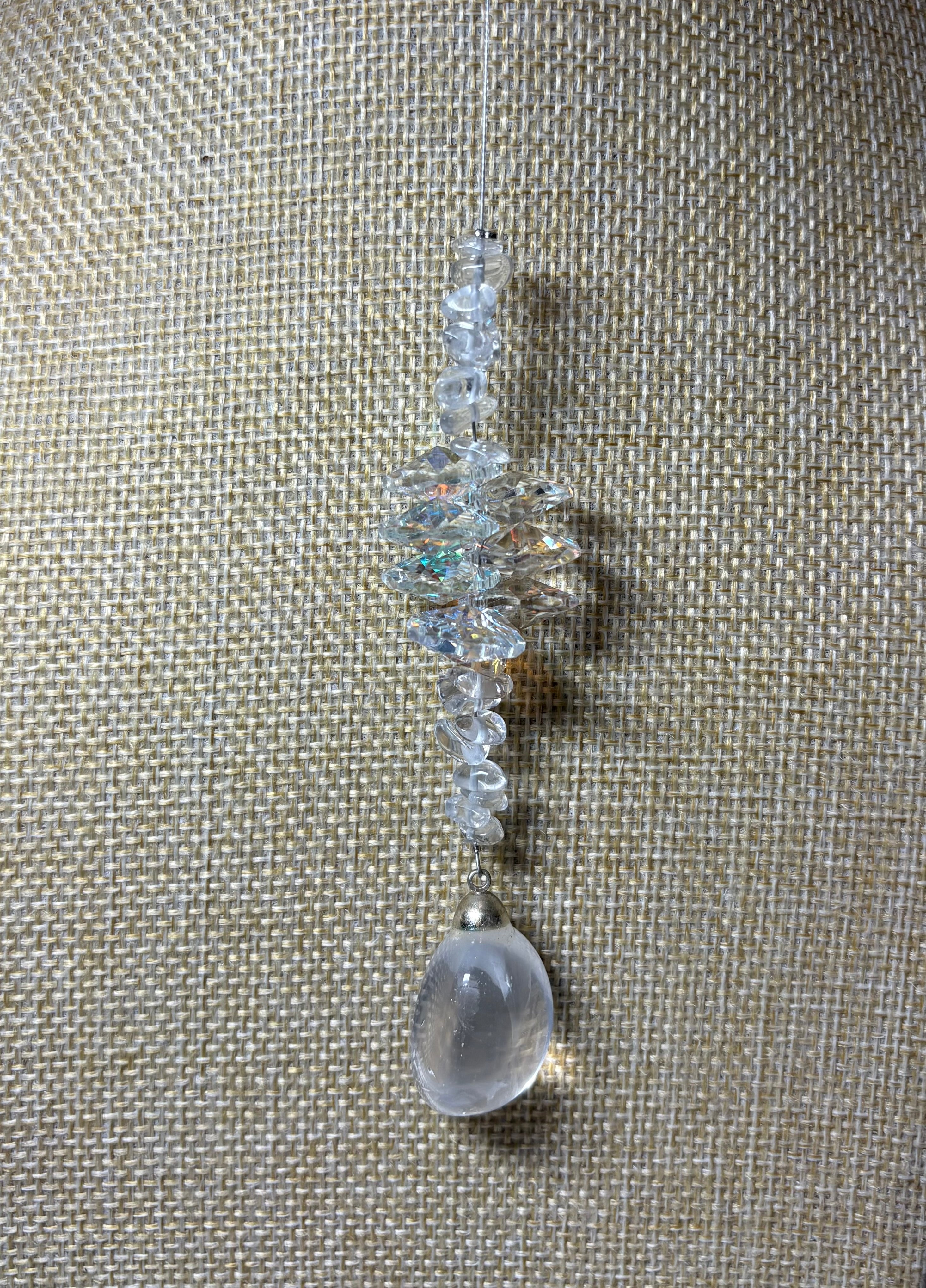 Tumbled Crystal Sun Catcher