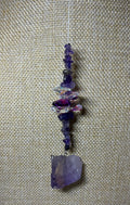 Small Raw Crystal Sun Catcher