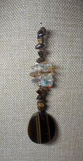 Flat Tumbled Stone Sun Catcher