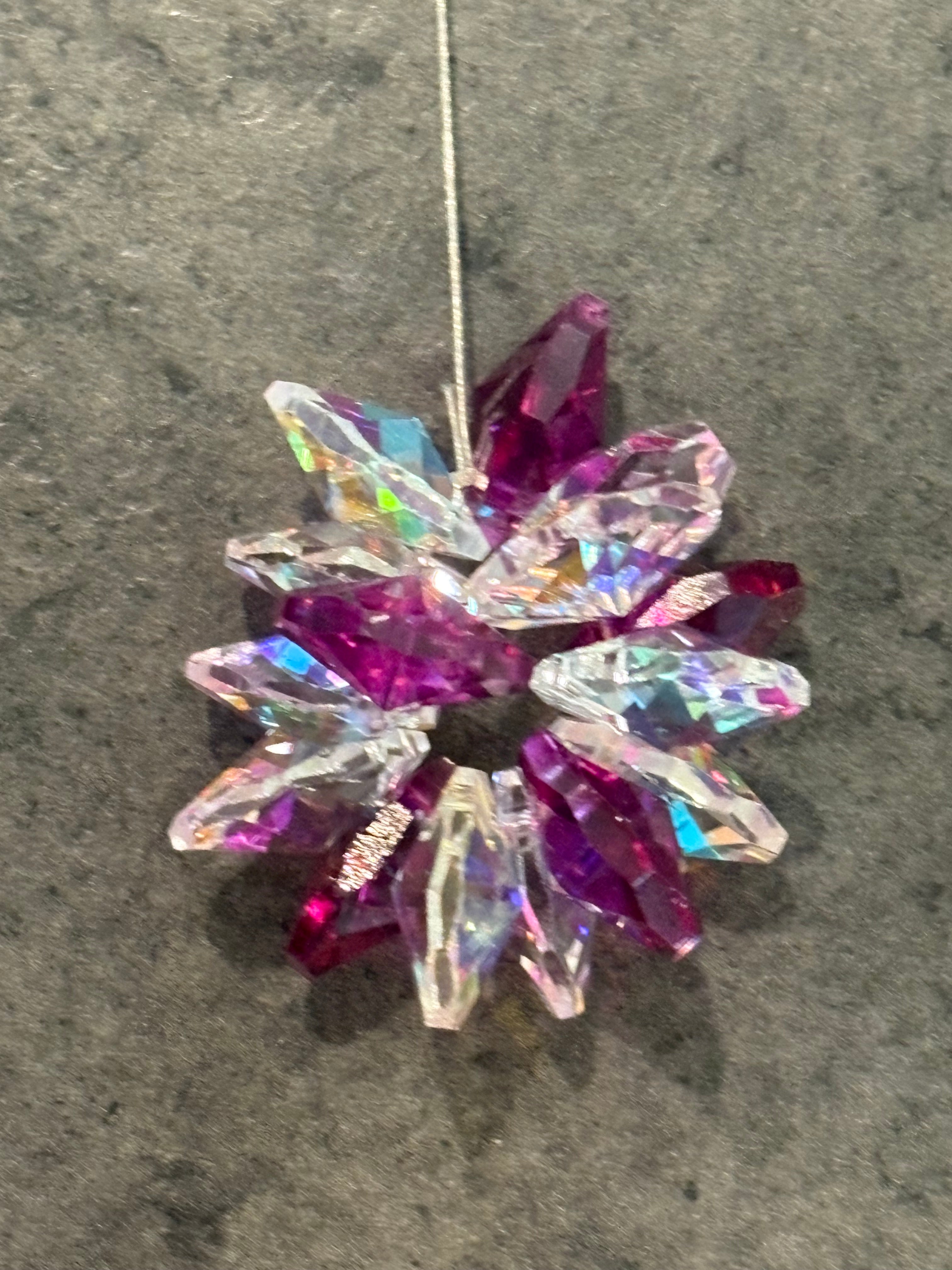 Crystal Starburst Sun Catcher