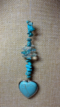 Large Heart Tumbled Stone Sun Catcher