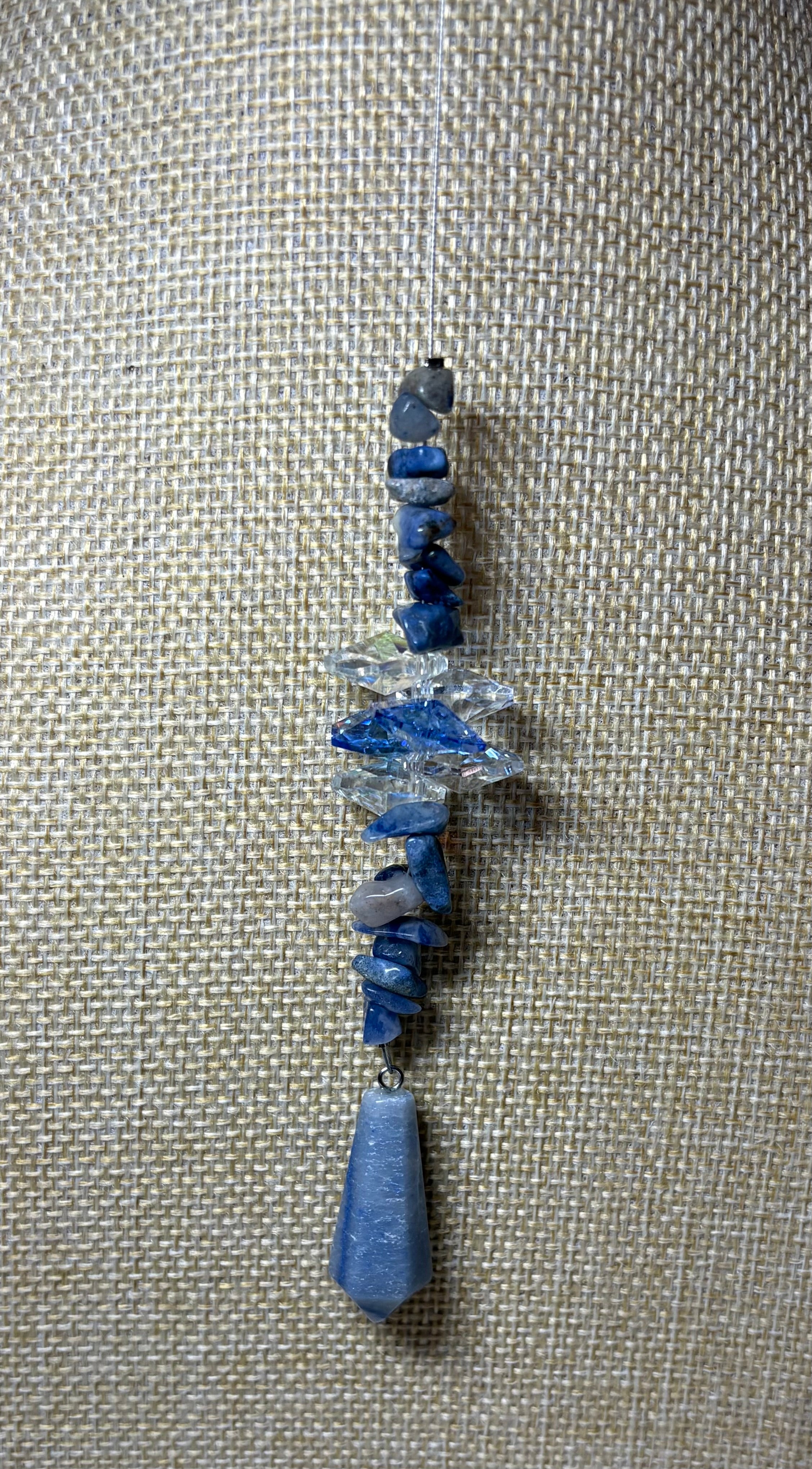 Terminated Point with Small Beads Sun Catcher