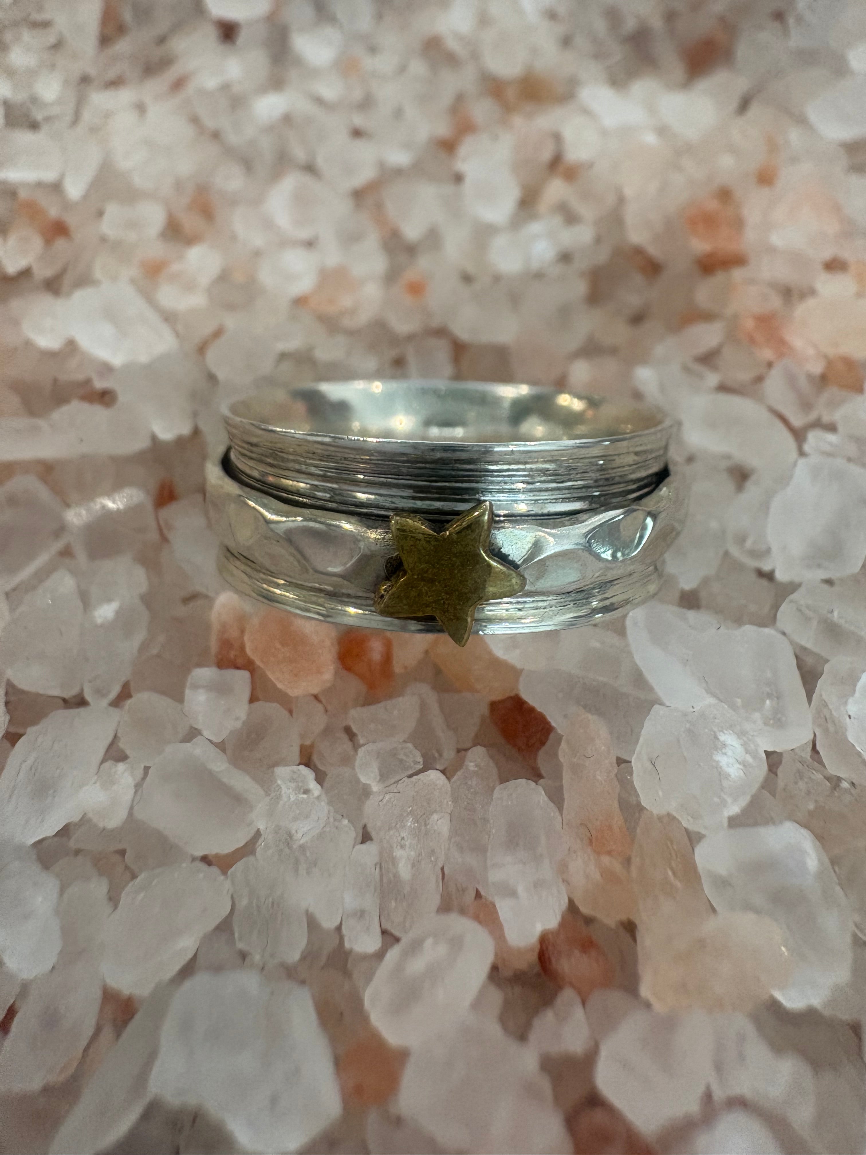Star Spinner Ring