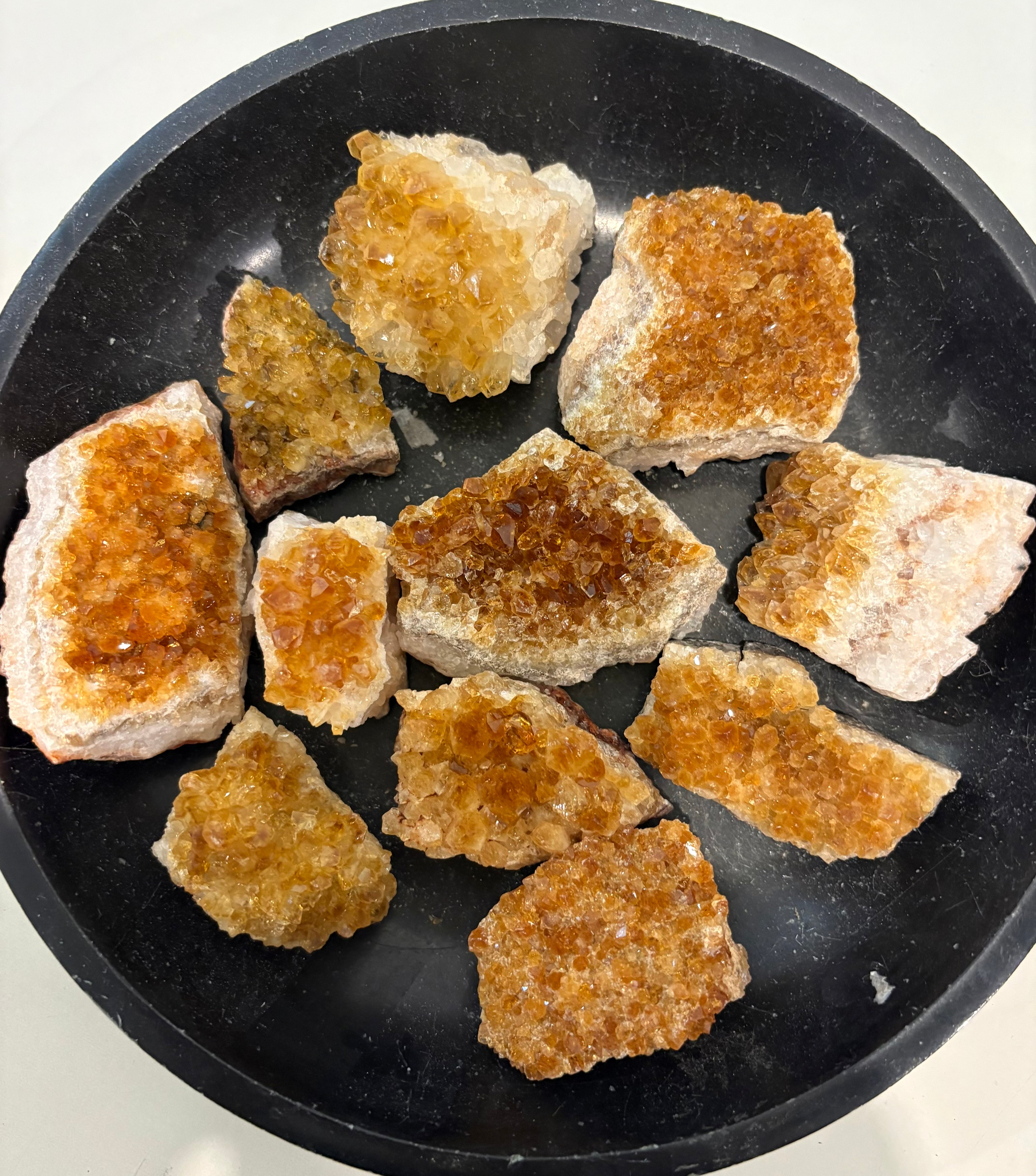 Citrine Clusters Medium Pieces