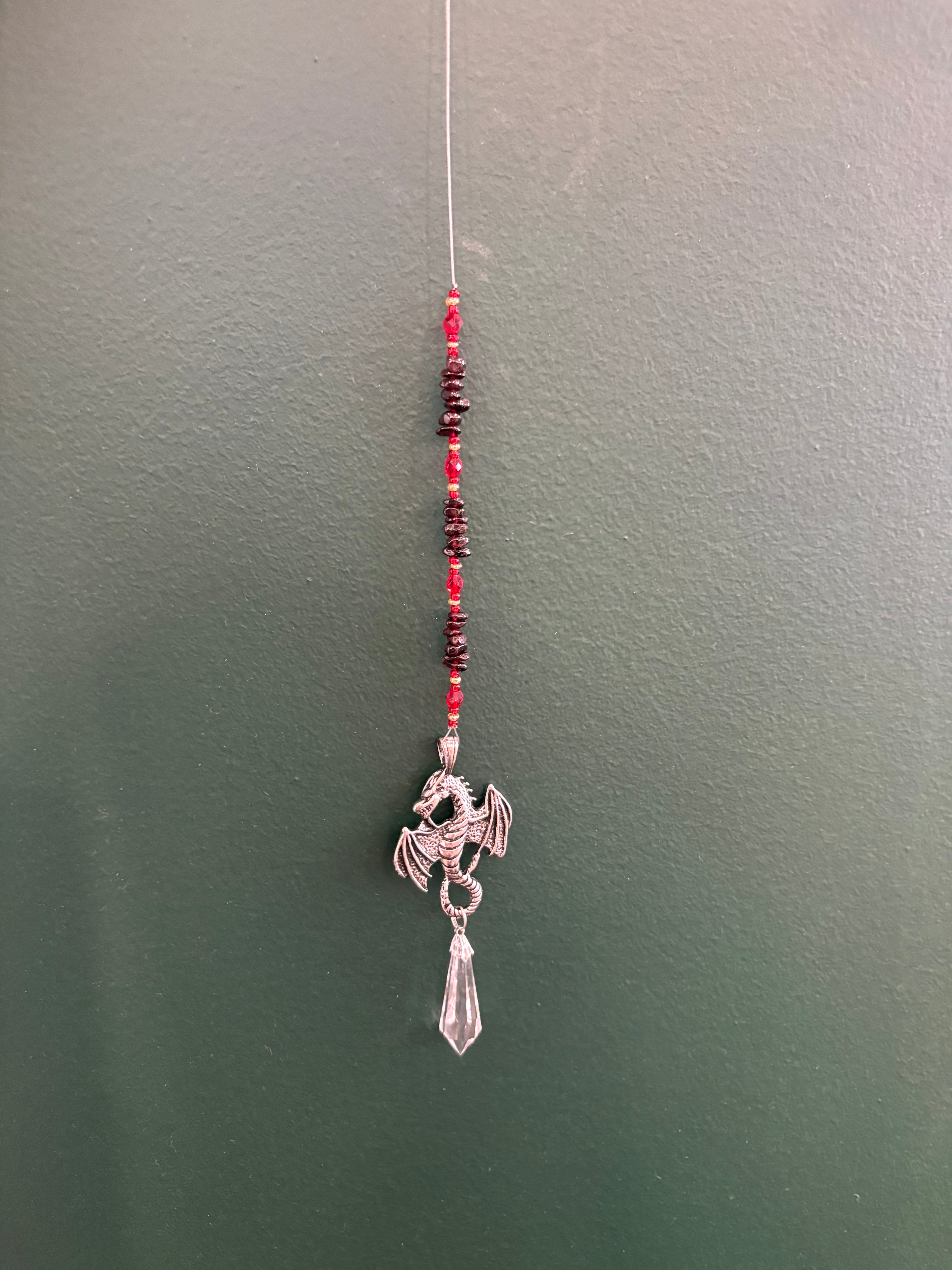 Silver Dragon Sun Catcher