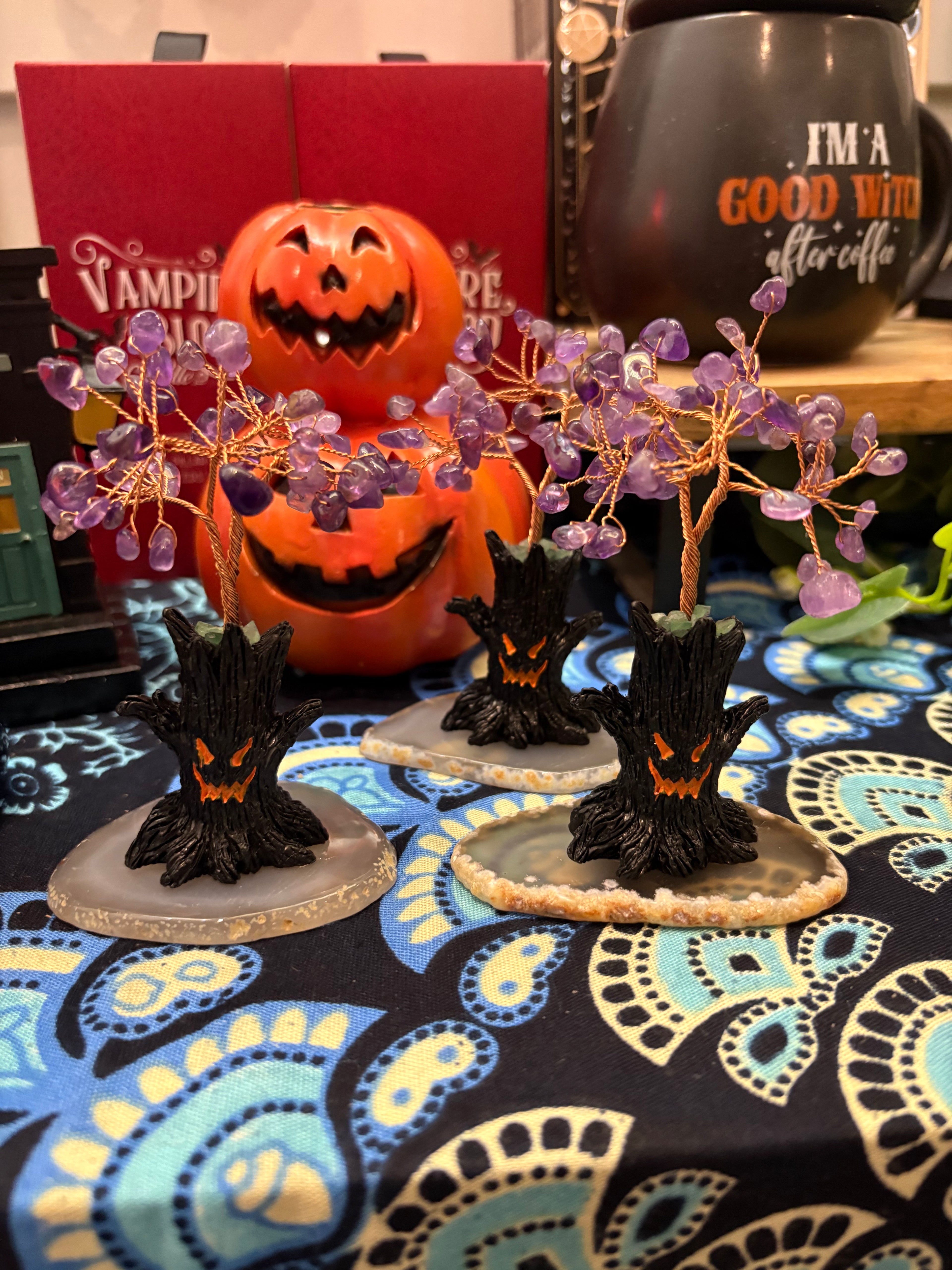 Halloween Amethyst Tree