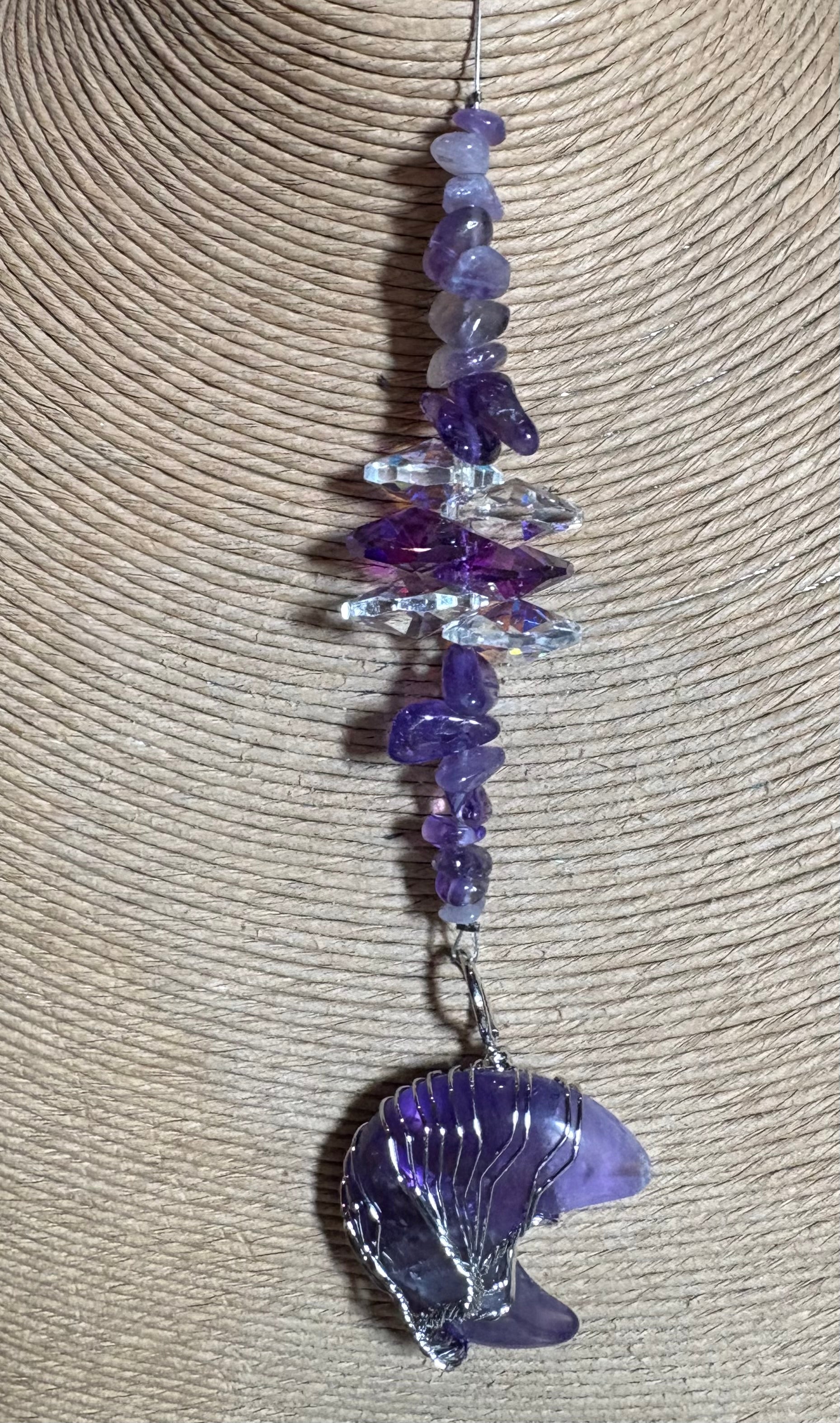 Crystal Moon Tree of Life Sun Catcher