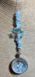 Round Crystal Filled Sun Catcher