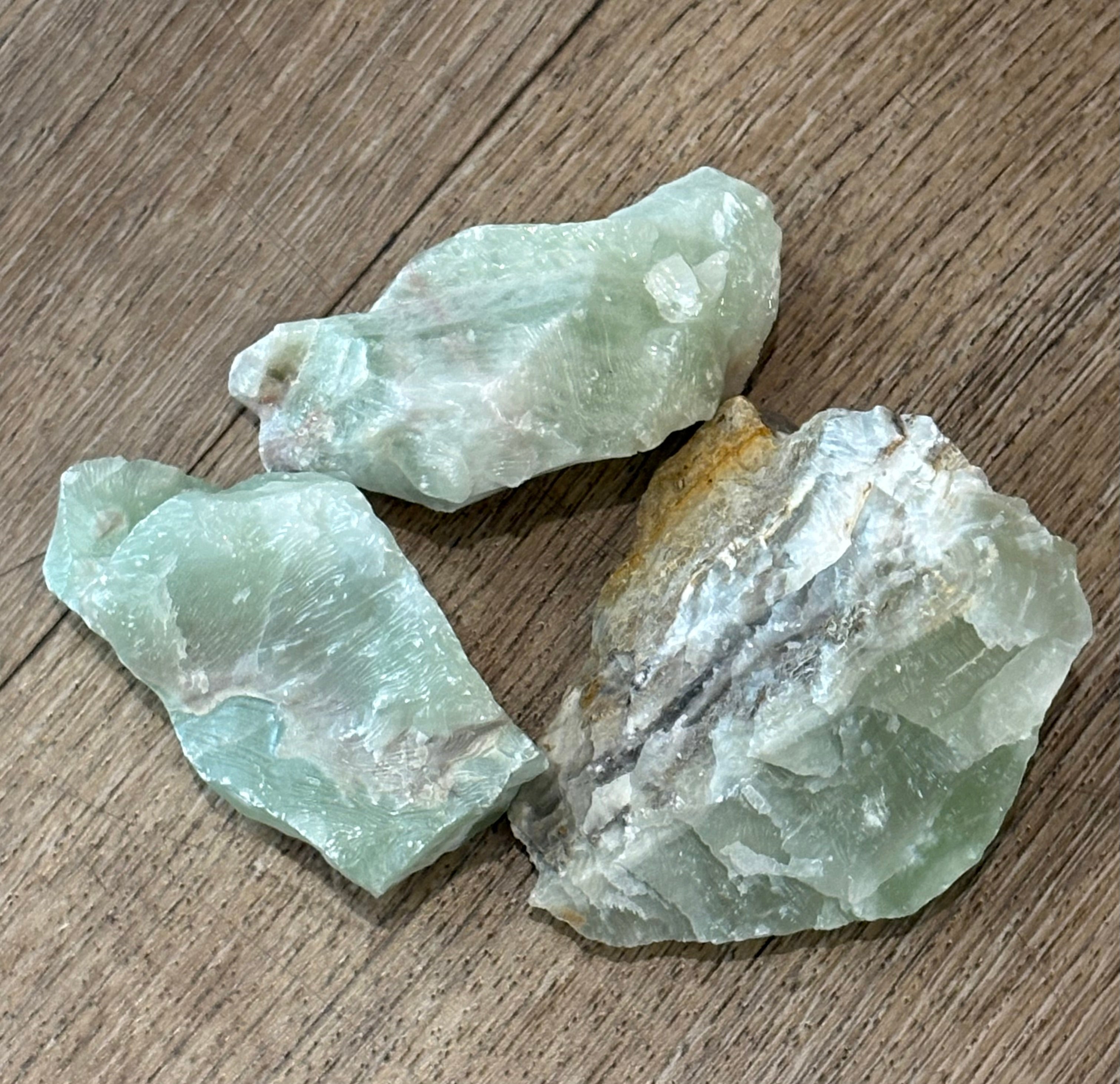Small Rough Green Calcite Piece