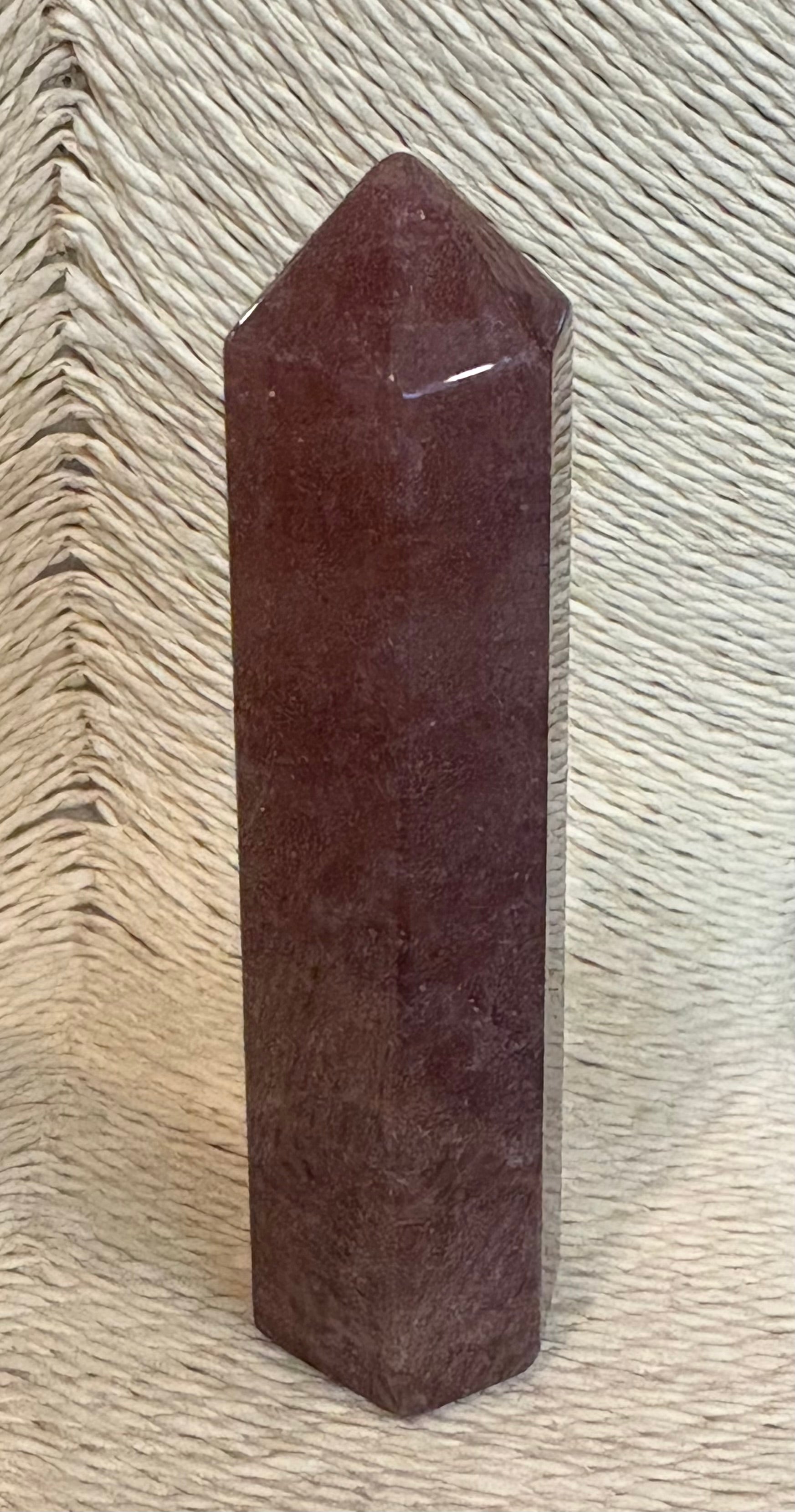 Strawberry Quartz Generator 11cm